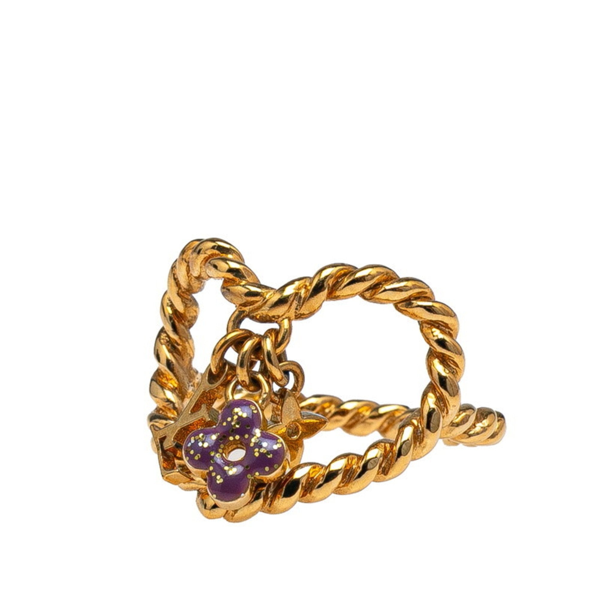 Louis Vuitton Gold Band Ring (Pre-Owned)