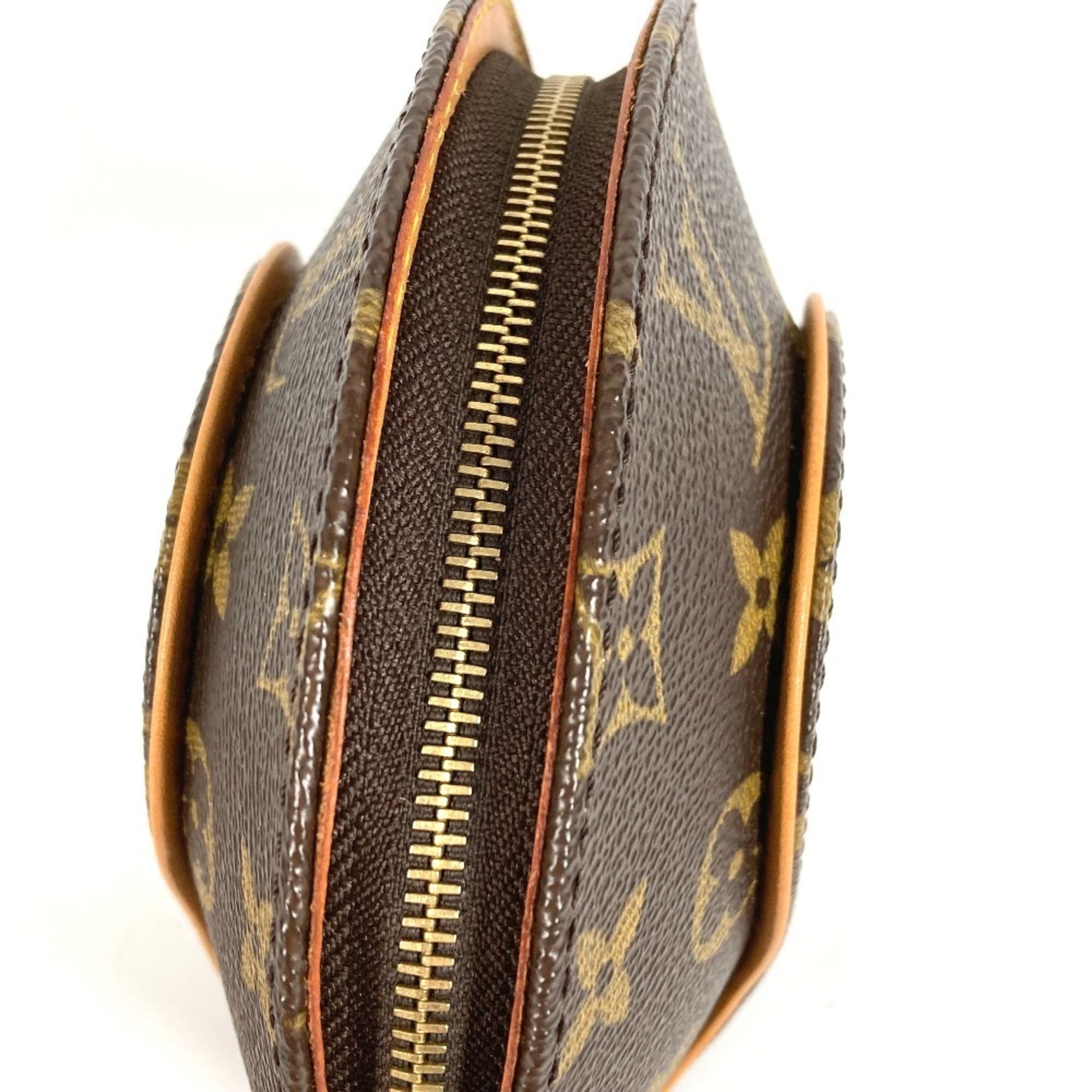Louis Vuitton Monogram Brown Monogram Clutch Bag Handbag Shoulder Bag (Pre-Owned)
