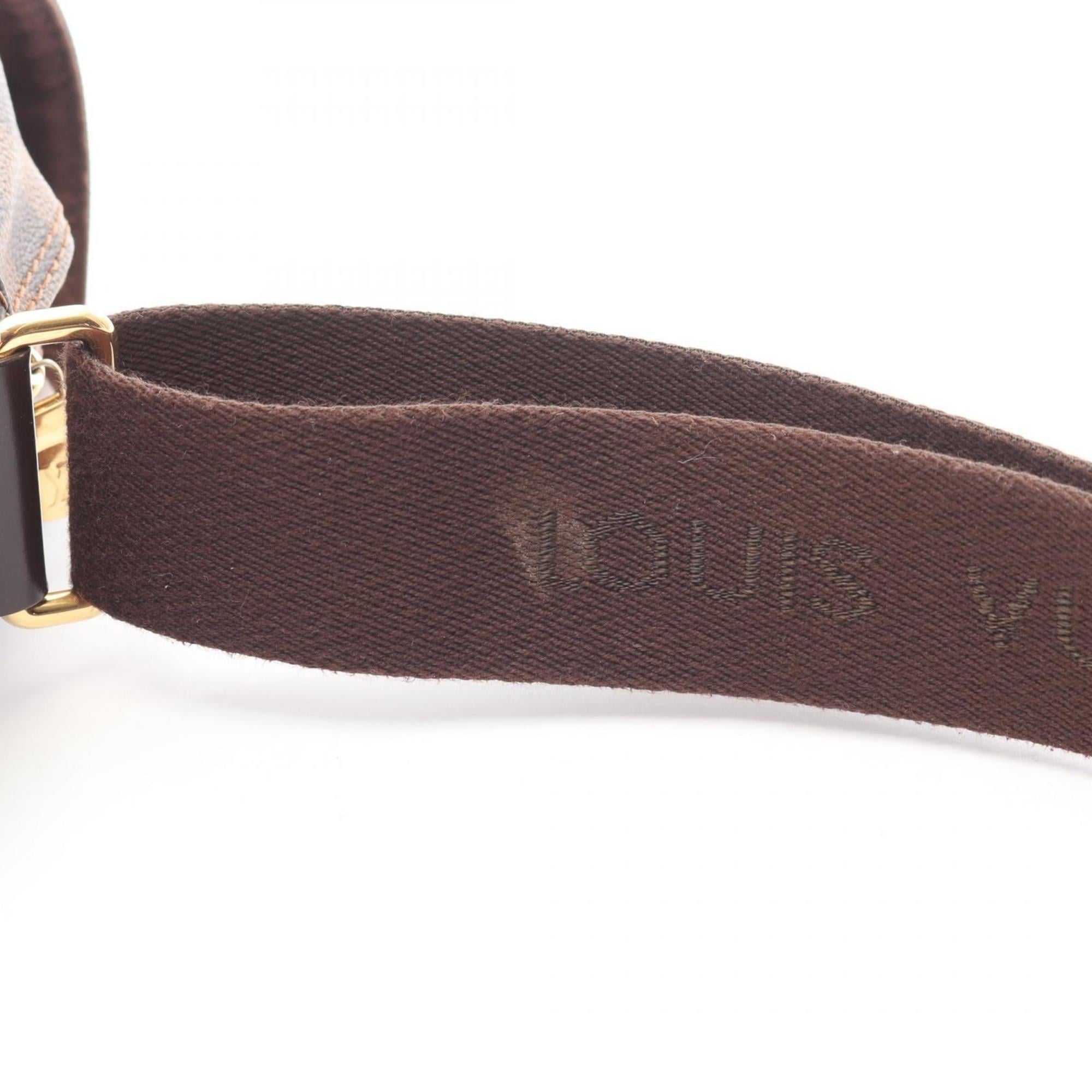 Louis Vuitton Brown Damier Canvas Coated Canvas Leather Damier Canvas Handbag Shoulder Bag (Pre-Owned)