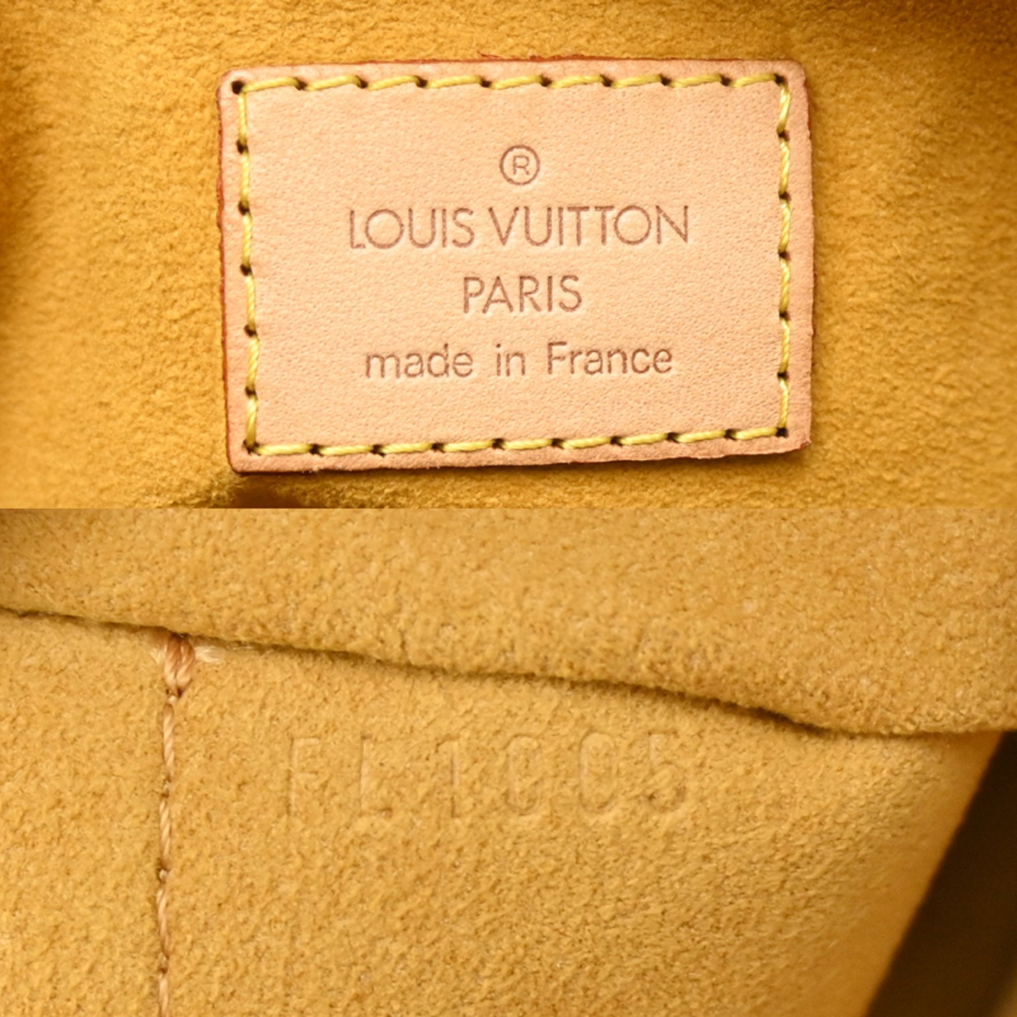 Louis Vuitton Blue Monogram Denim Shoulder Bag (Pre-Owned)