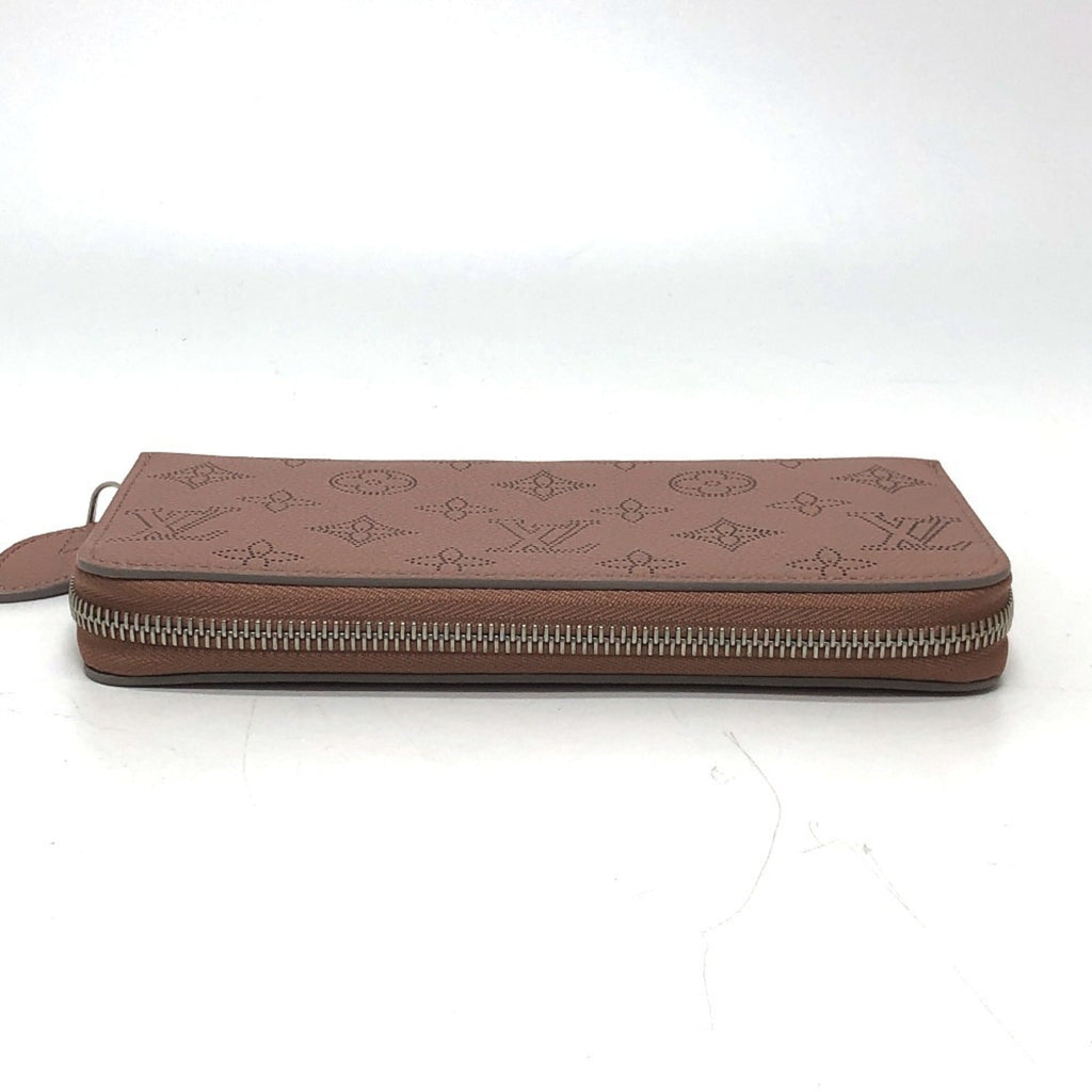 Louis Vuitton Mahina Pink Mahina Leather Long Wallet (Bi-Fold) (Pre-Owned)