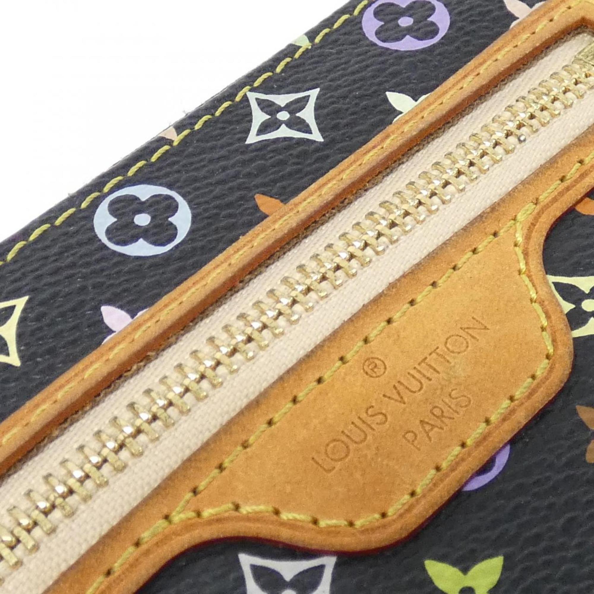Louis Vuitton Monogram Multicolore Black Coated Canvas Coin Purse/Coin Case (Pre-Owned)