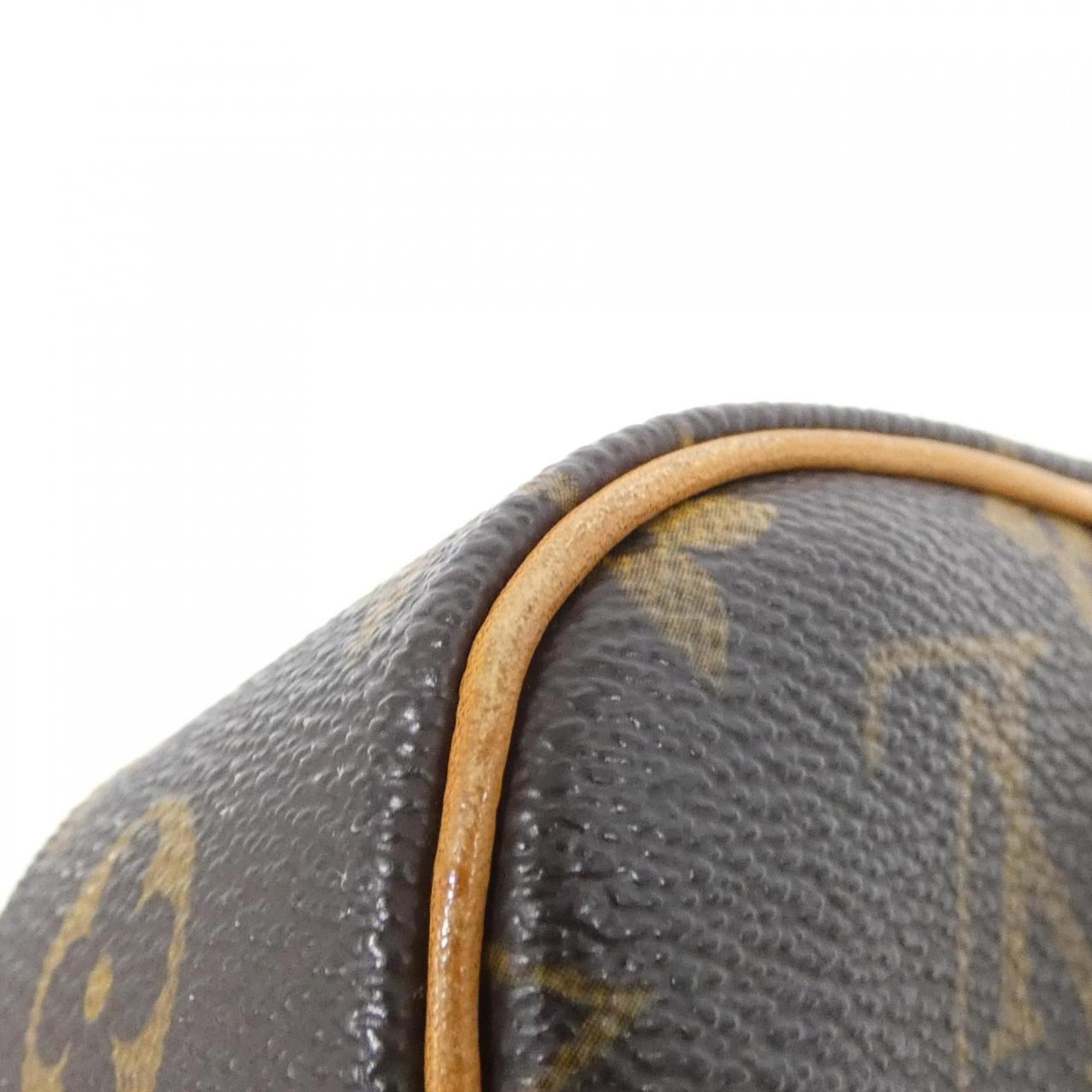 Louis Vuitton Marron Coated Canvas Backpack (Pre-Owned)
