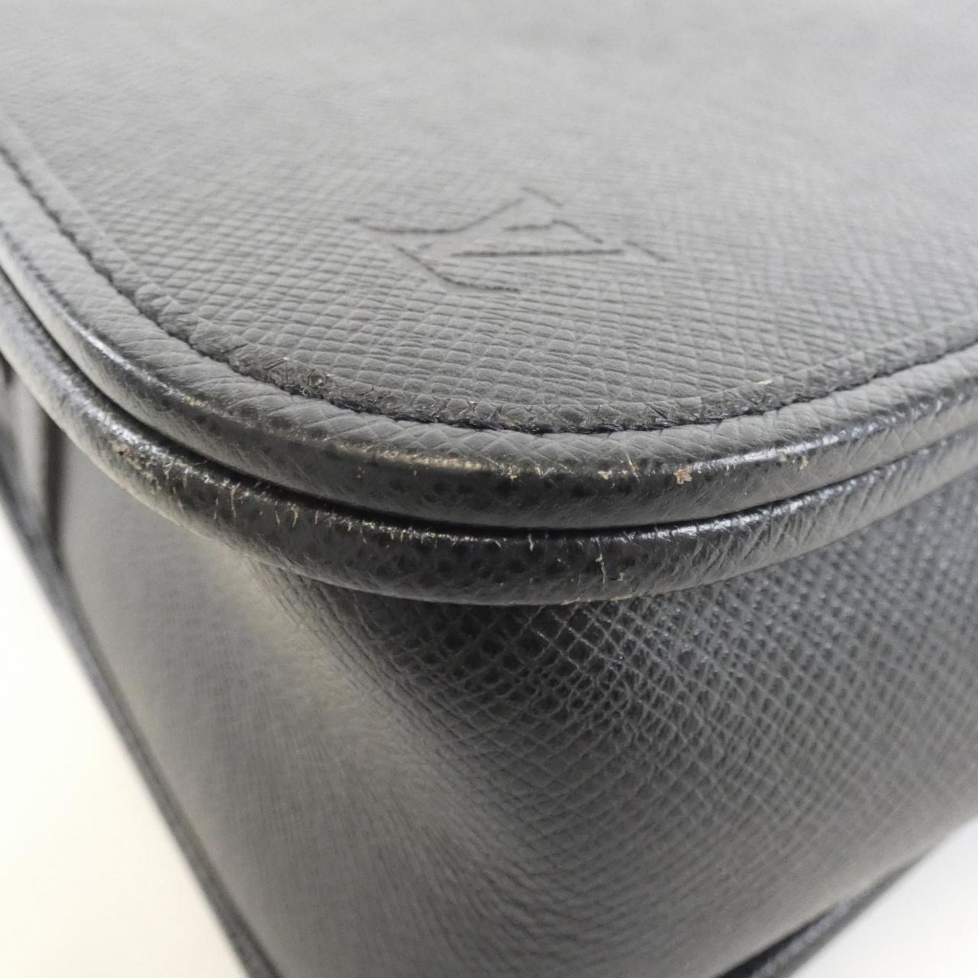 Louis Vuitton Ardoise Leather Shoulder Bag (Pre-Owned)