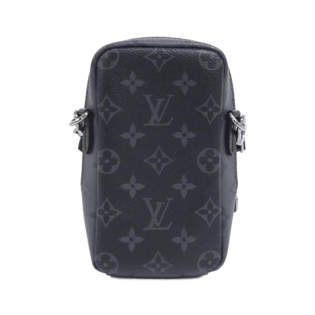 Louis Vuitton Black Coated Canvas Shoulder Bag (Pre-Owned)