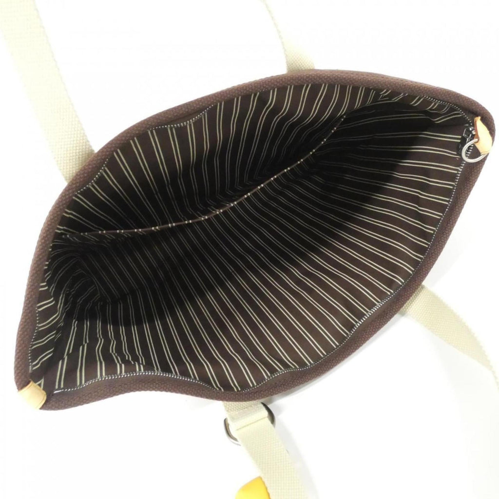 Louis Vuitton Mocha Canvas Handbag (Pre-Owned)