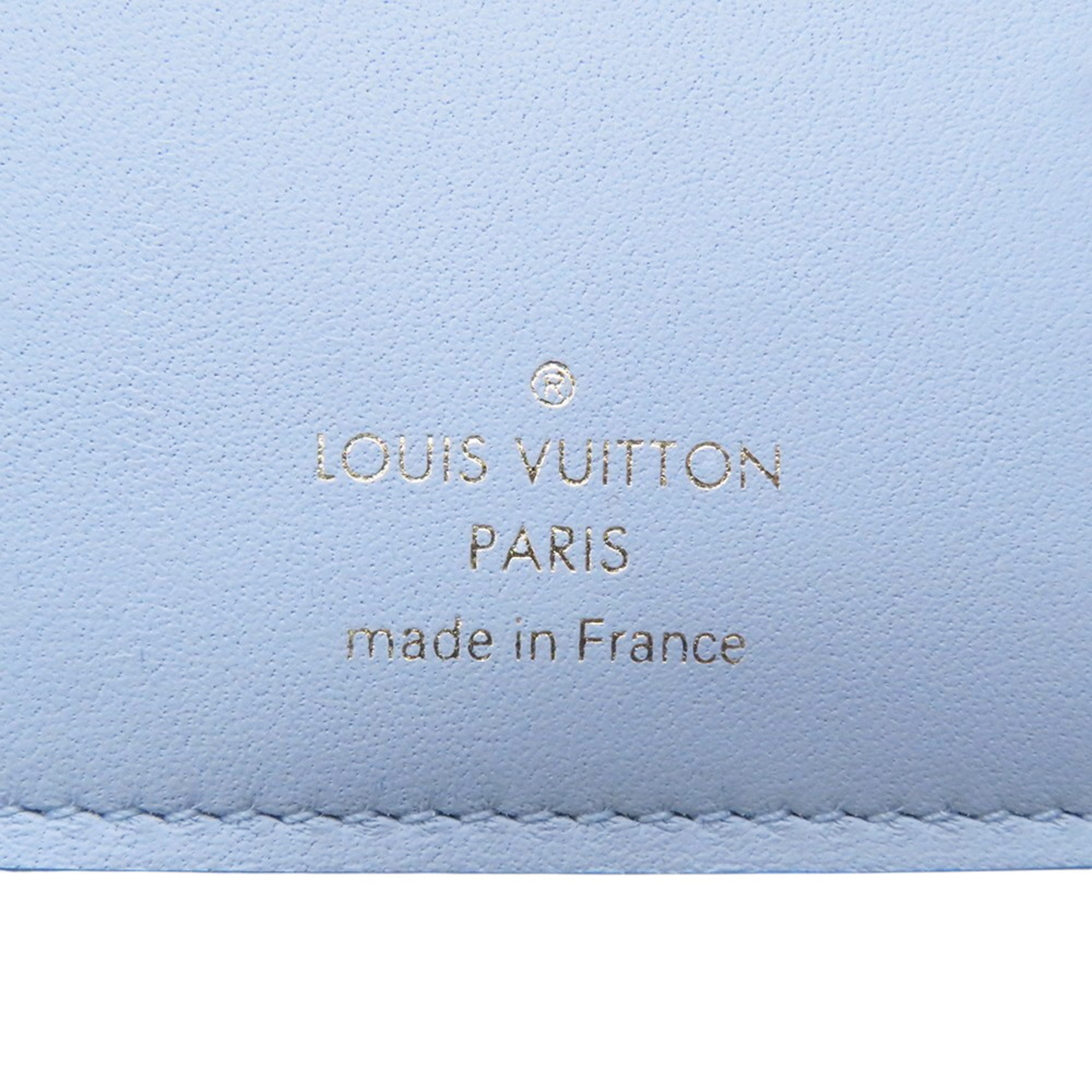 Louis Vuitton Leather Wallet (Tri-Fold) (Pre-Owned)