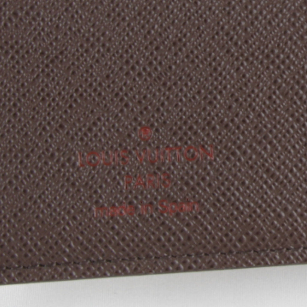 Louis Vuitton Damier Brown Damier Canvas Wallet (Bi-Fold) (Pre-Owned)