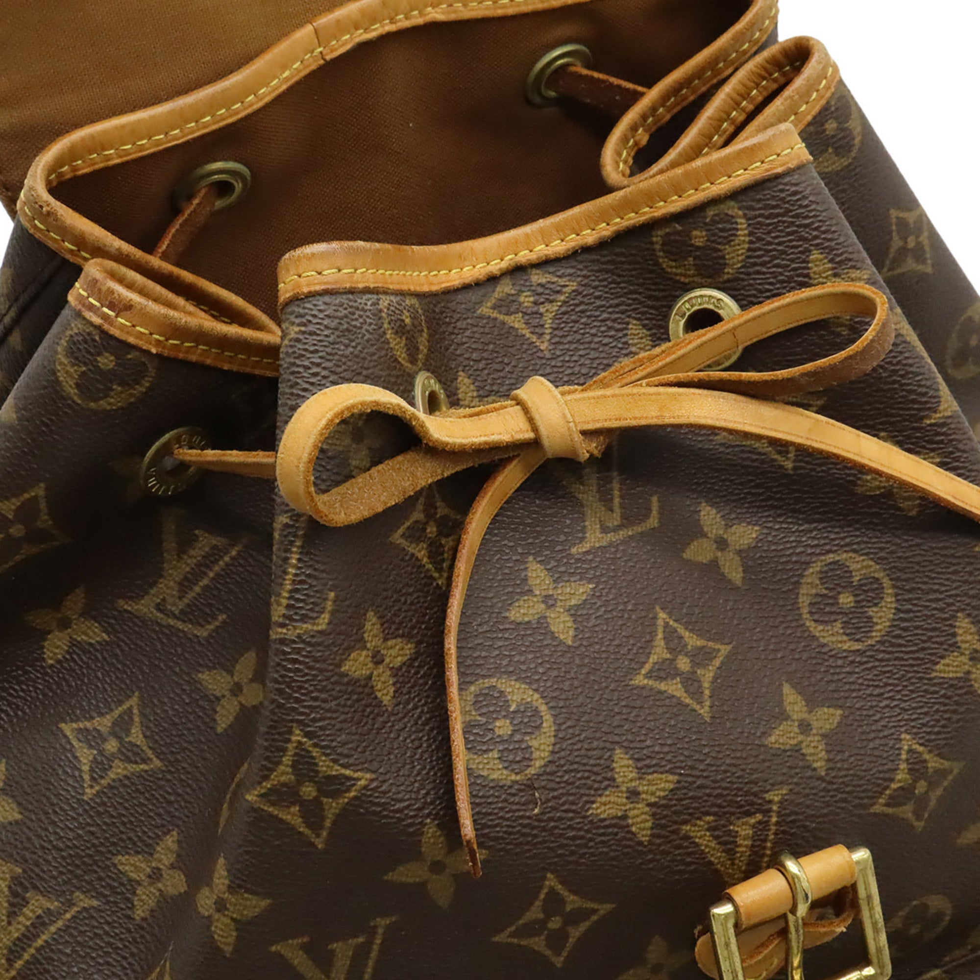 Louis Vuitton Monogram Brown Monogram Backpack (Pre-Owned)