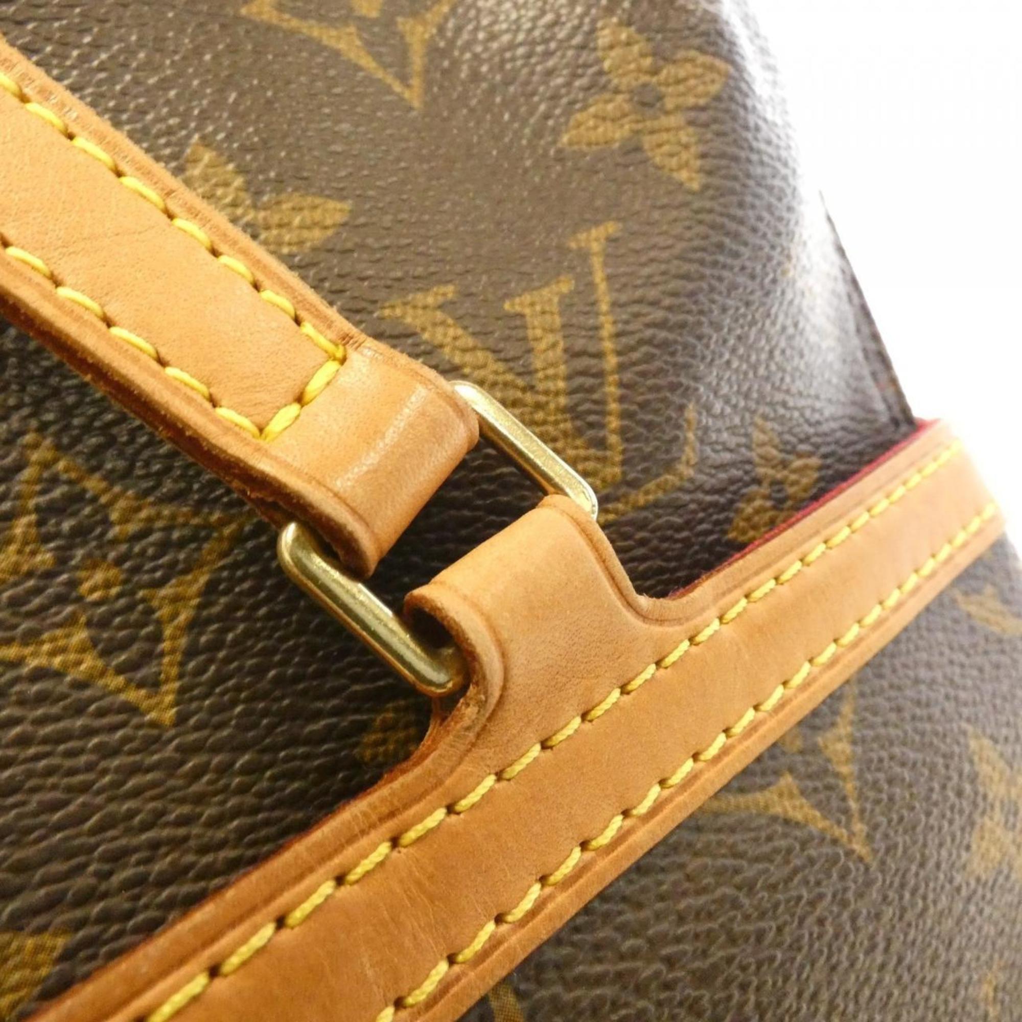 Louis Vuitton Marron Coated Canvas Shoulder Bag (Pre-Owned)