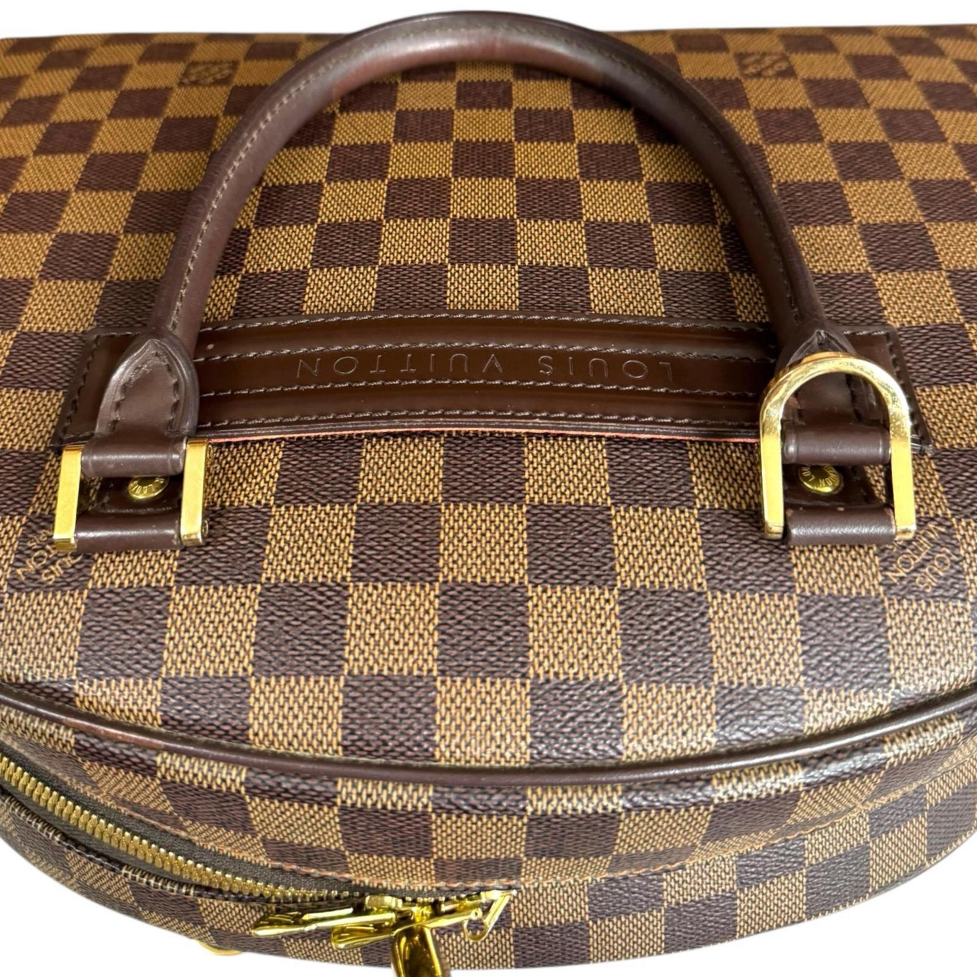 Louis Vuitton Brown Damier Canvas Handbag (Pre-Owned)
