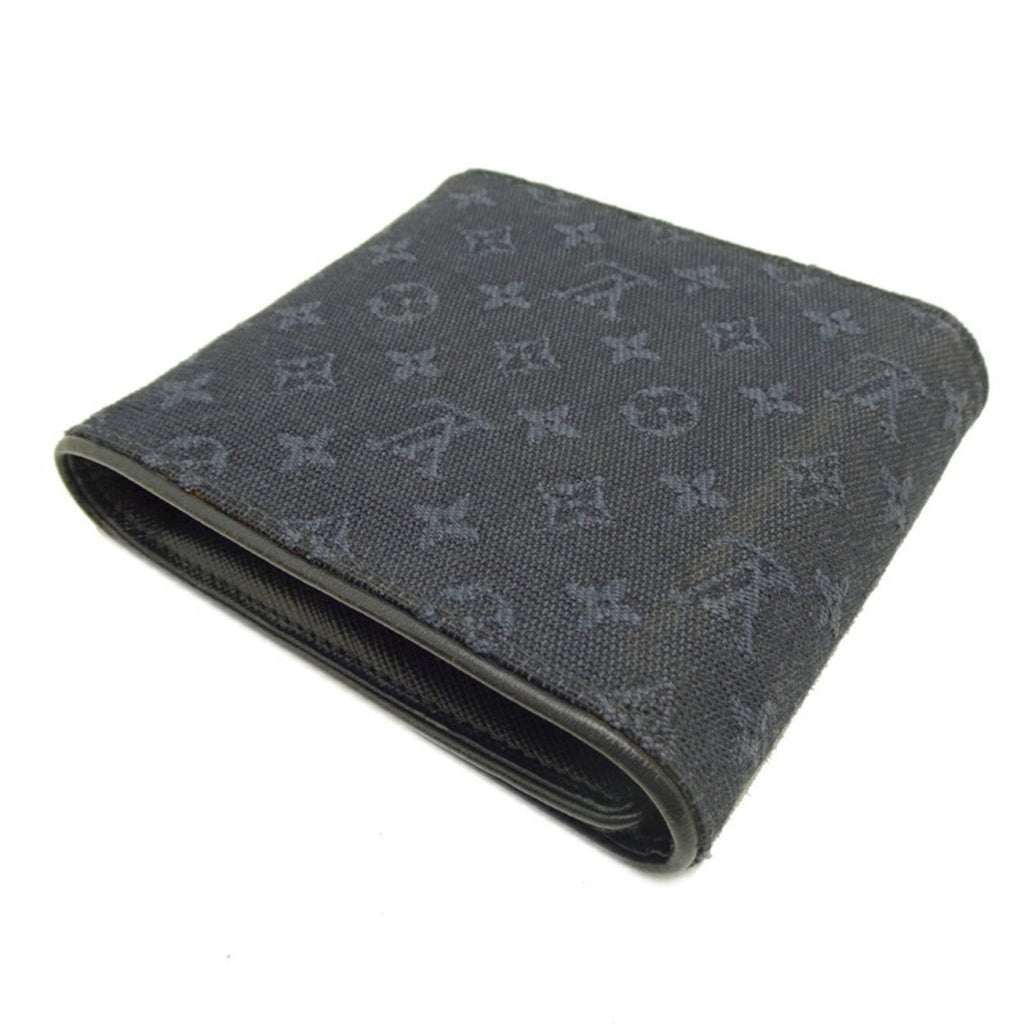 Louis Vuitton Monogram Mini Galle Monogram Navy Monogram Mini Wallet (Tri-Fold) (Pre-Owned)