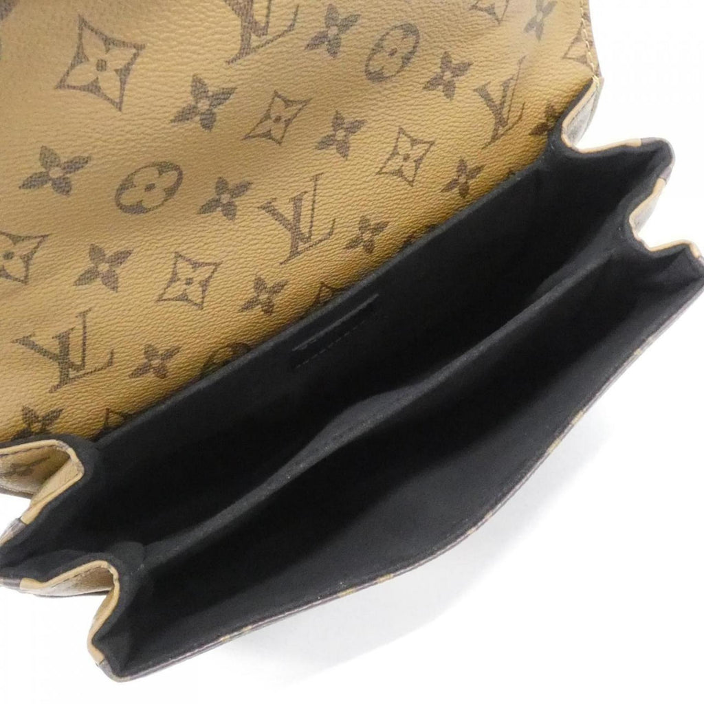 Louis Vuitton Marron Coated Canvas Handbag Pochette (Pre-Owned)