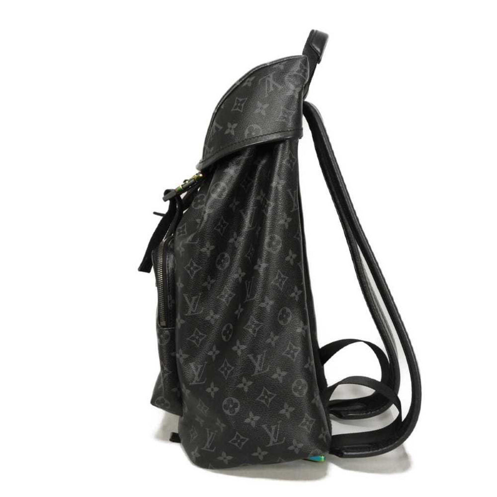 Louis Vuitton Monogram Eclipse Black Noir Monogram Eclipse Backpack (Pre-Owned)