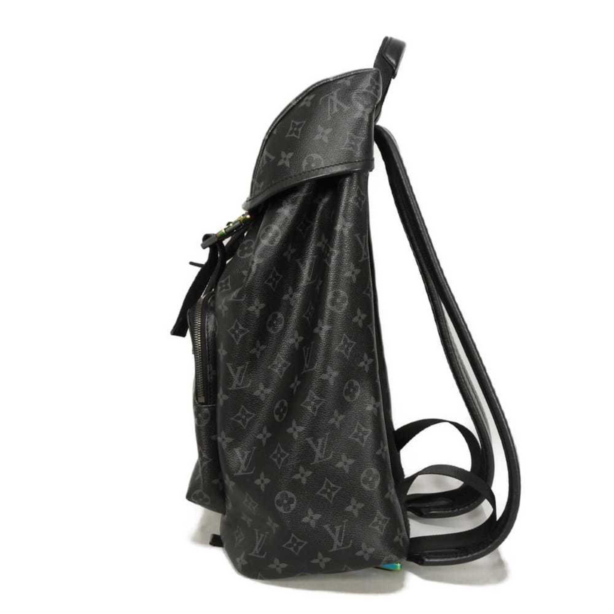 Louis Vuitton Monogram Eclipse Black Noir Monogram Eclipse Backpack (Pre-Owned)