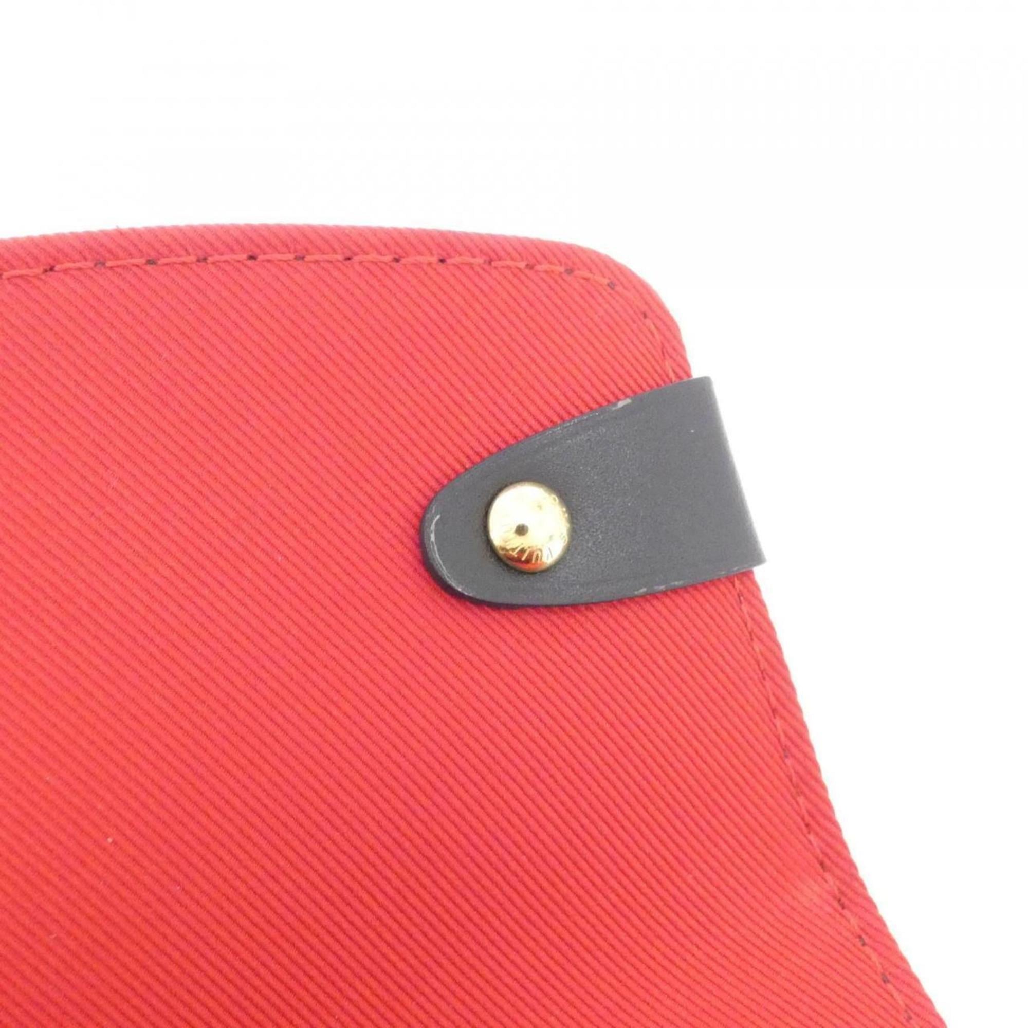 Louis Vuitton Coquelicots Marron Peche Coated Canvas Handbag (Pre-Owned)