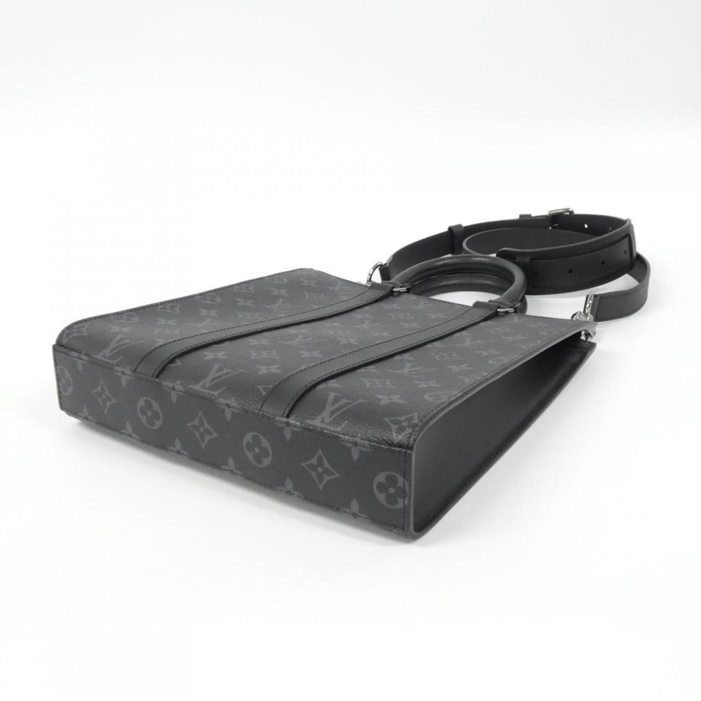 Louis Vuitton Black Coated Canvas Handbag (Pre-Owned)