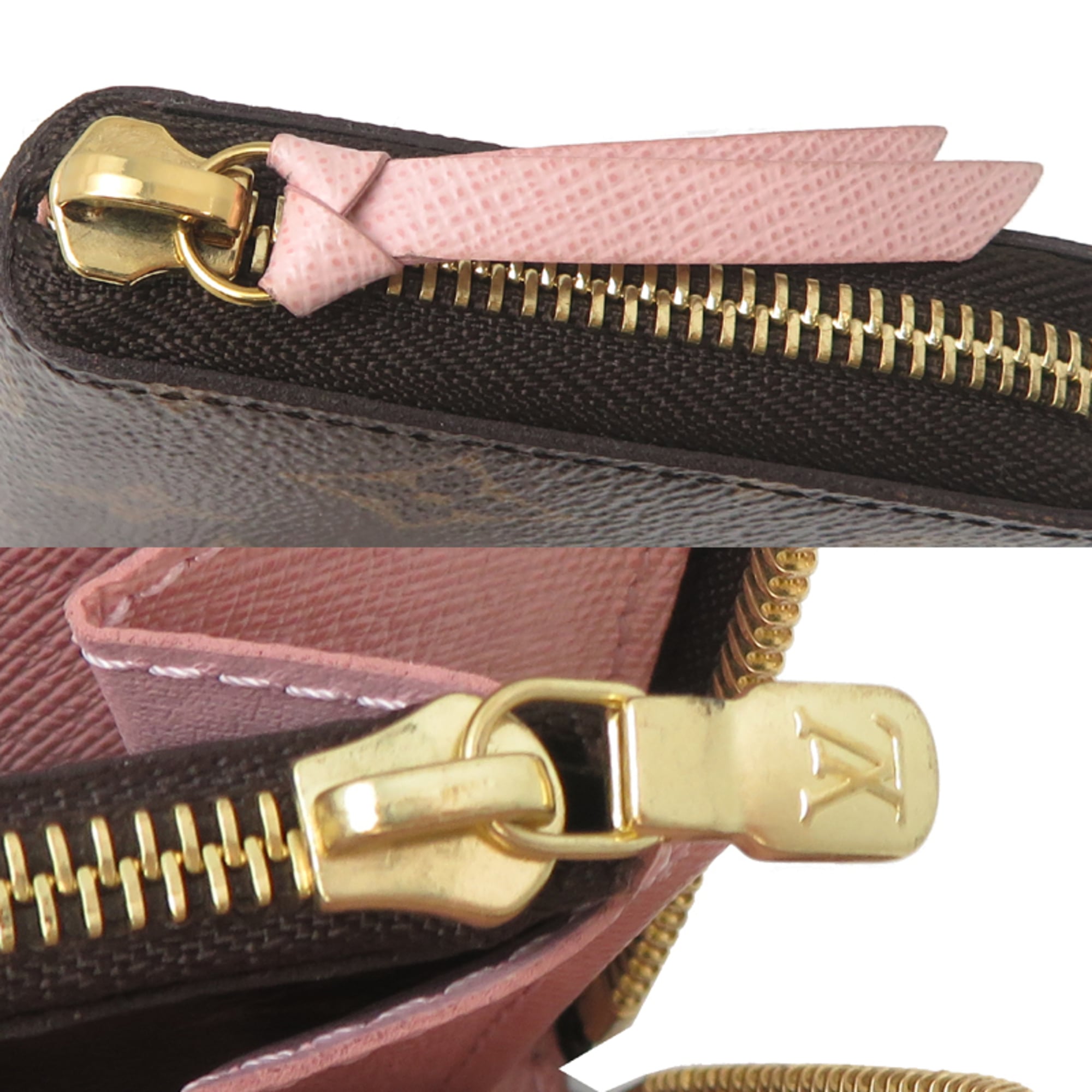 Louis Vuitton Rose Ballerine Monogram Long Wallet (Bi-Fold) (Pre-Owned)