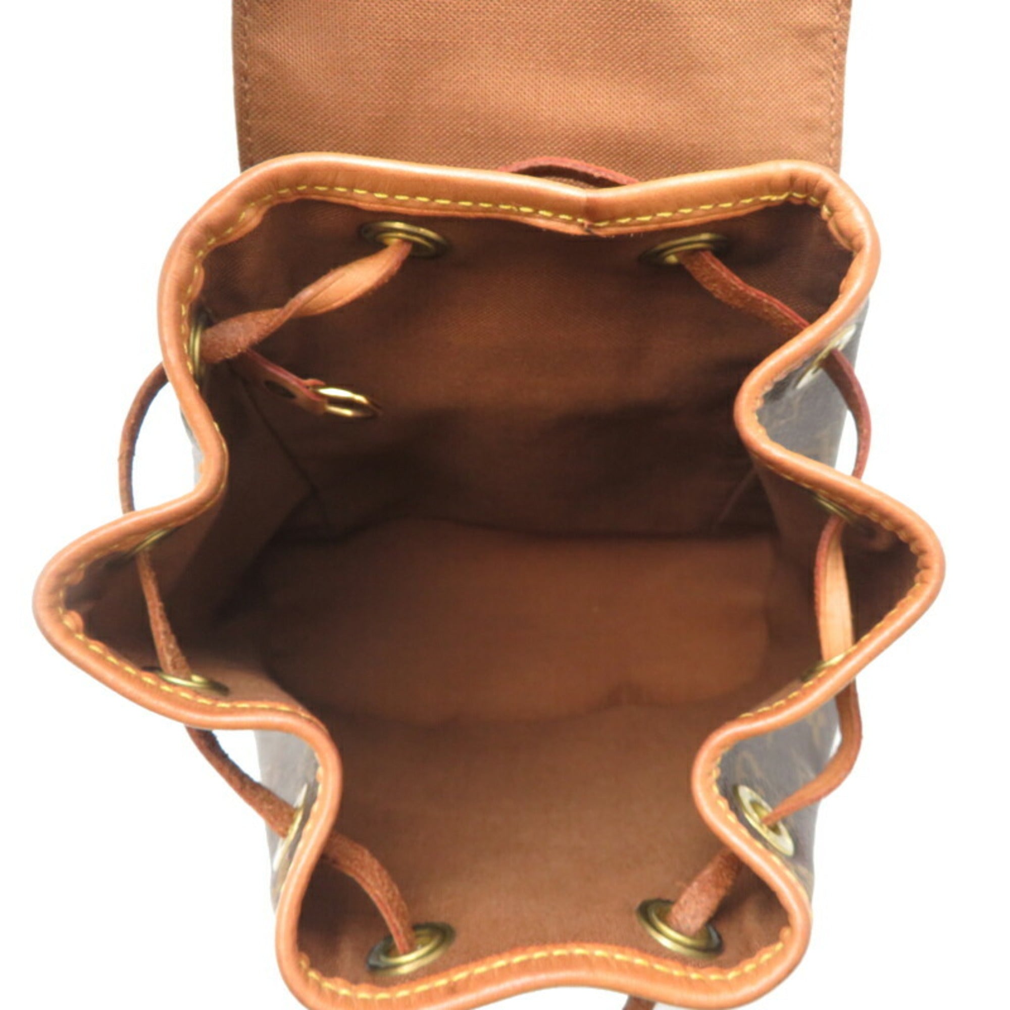 Louis Vuitton Monogram Brown Galle Monogram Monogram Backpack (Pre-Owned)