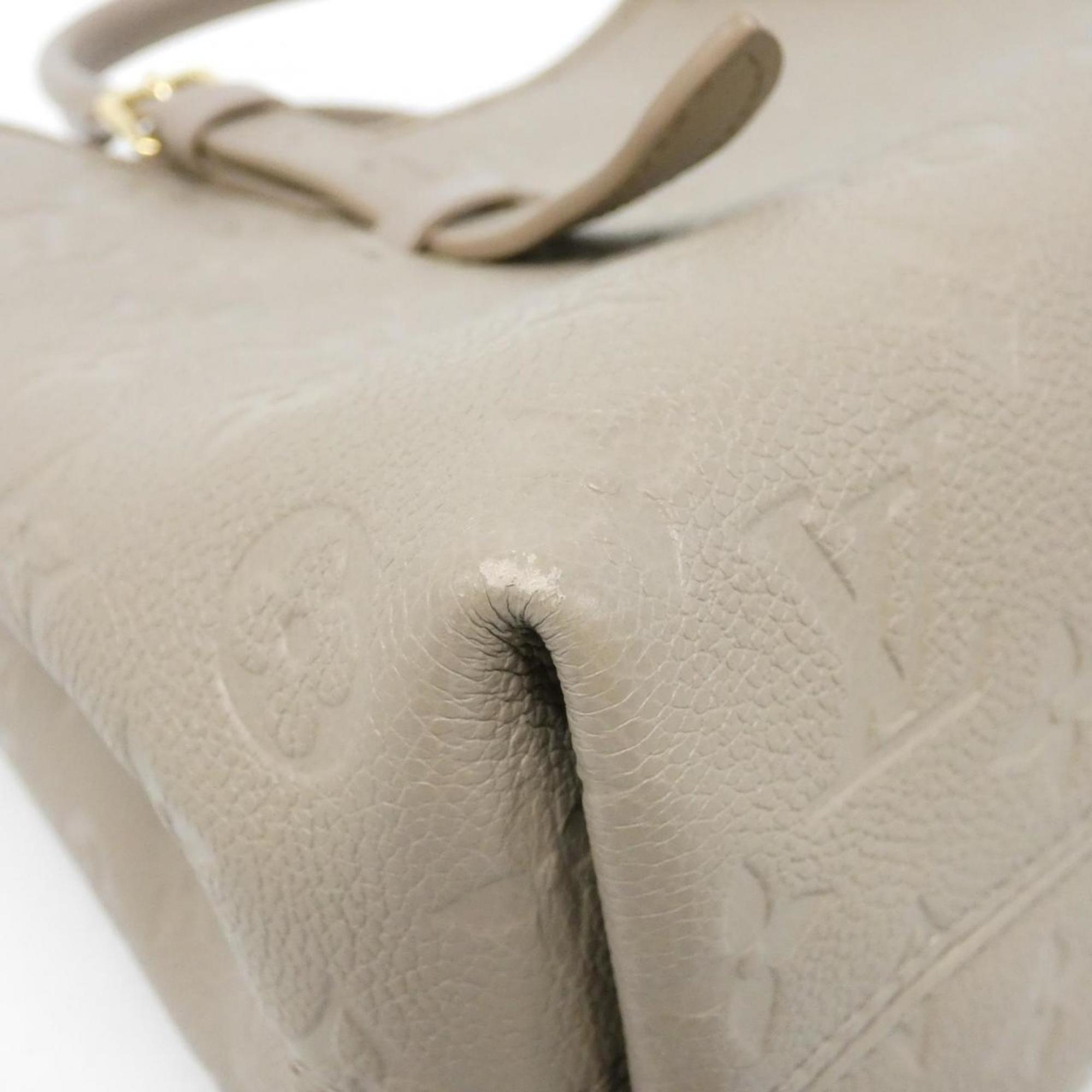 Louis Vuitton Beige Tourterelle Leather Handbag (Pre-Owned)