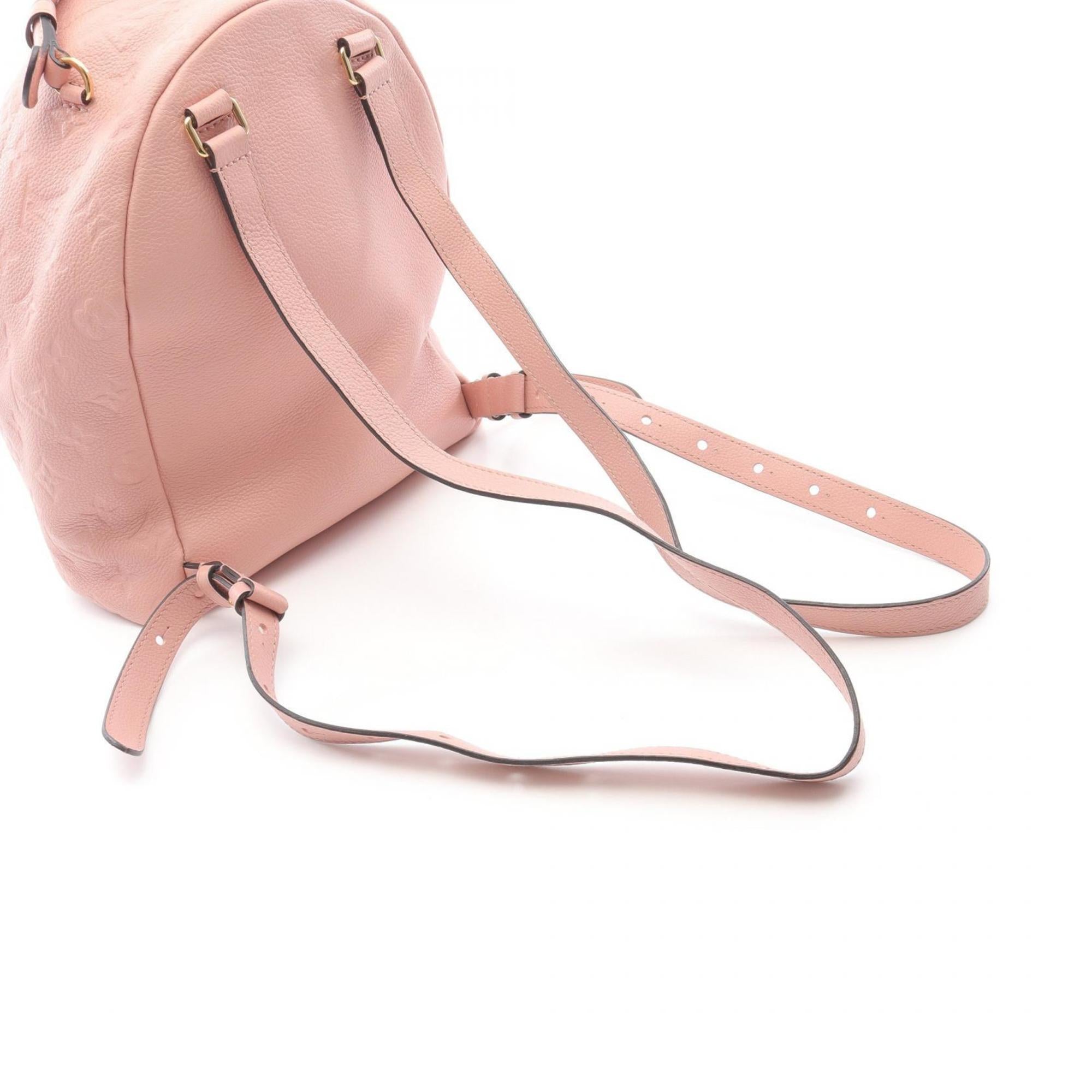 Louis Vuitton Pink Rose Poudre Monogram Empreinte Backpack (Pre-Owned)