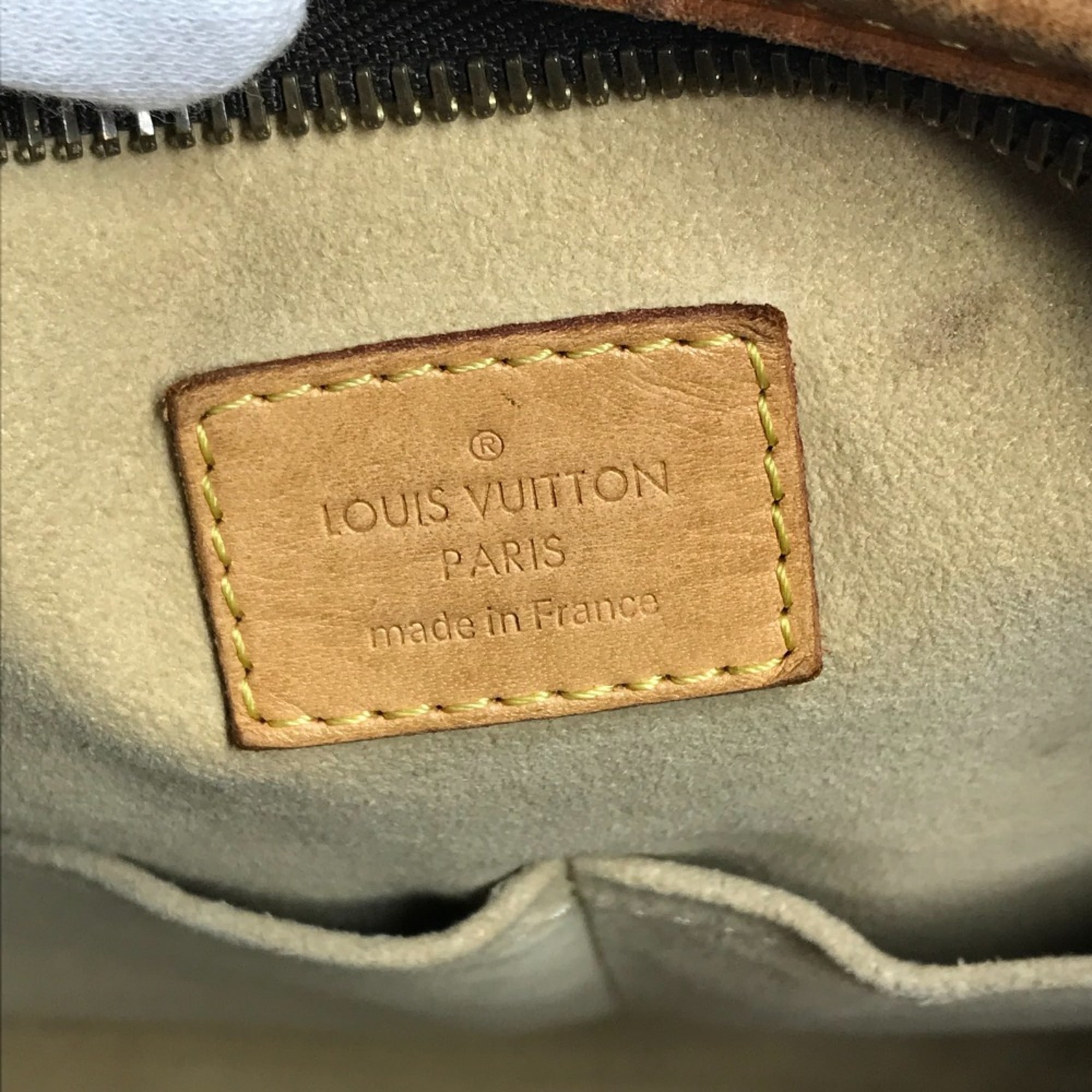 Louis Vuitton Brown Monogram Shoulder Bag Tote Bag (Pre-Owned)
