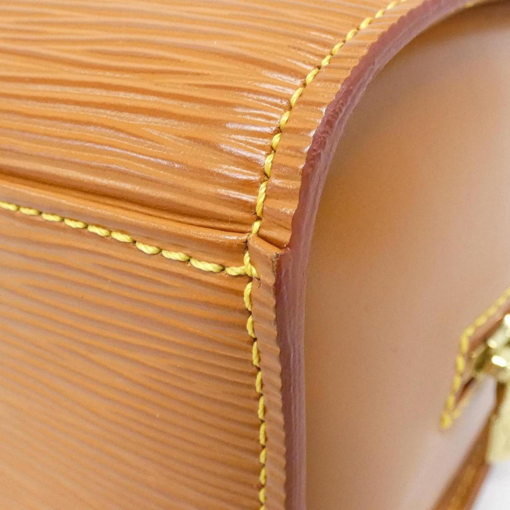 Louis Vuitton Epi Gold Leather Handbag (Pre-Owned)