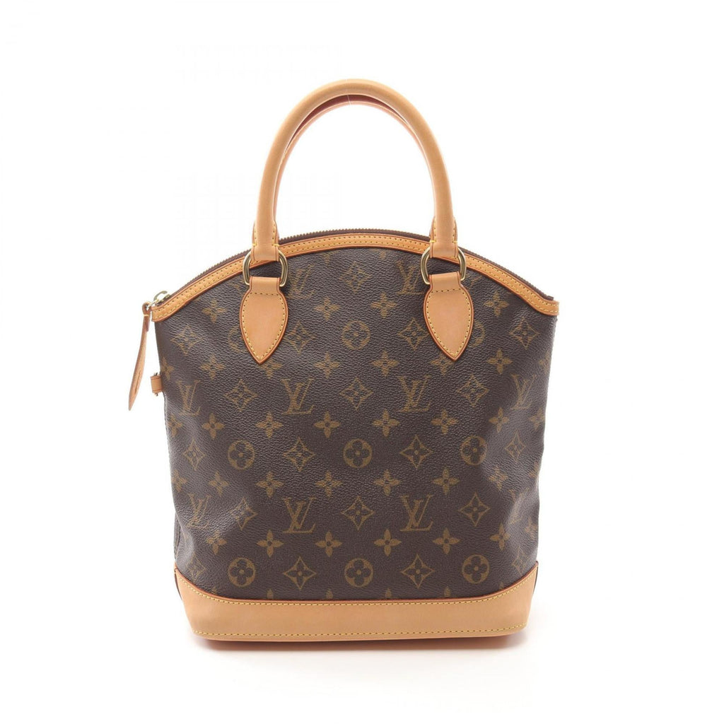 Louis Vuitton Monogram Brown Coated Canvas Leather Handbag (Pre-Owned)