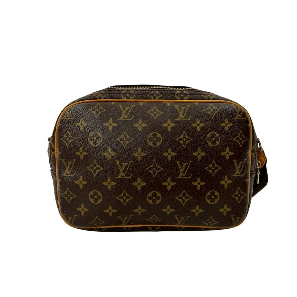Louis Vuitton Brown Leather Pvc Pochette Shoulder Bag (Pre-Owned)