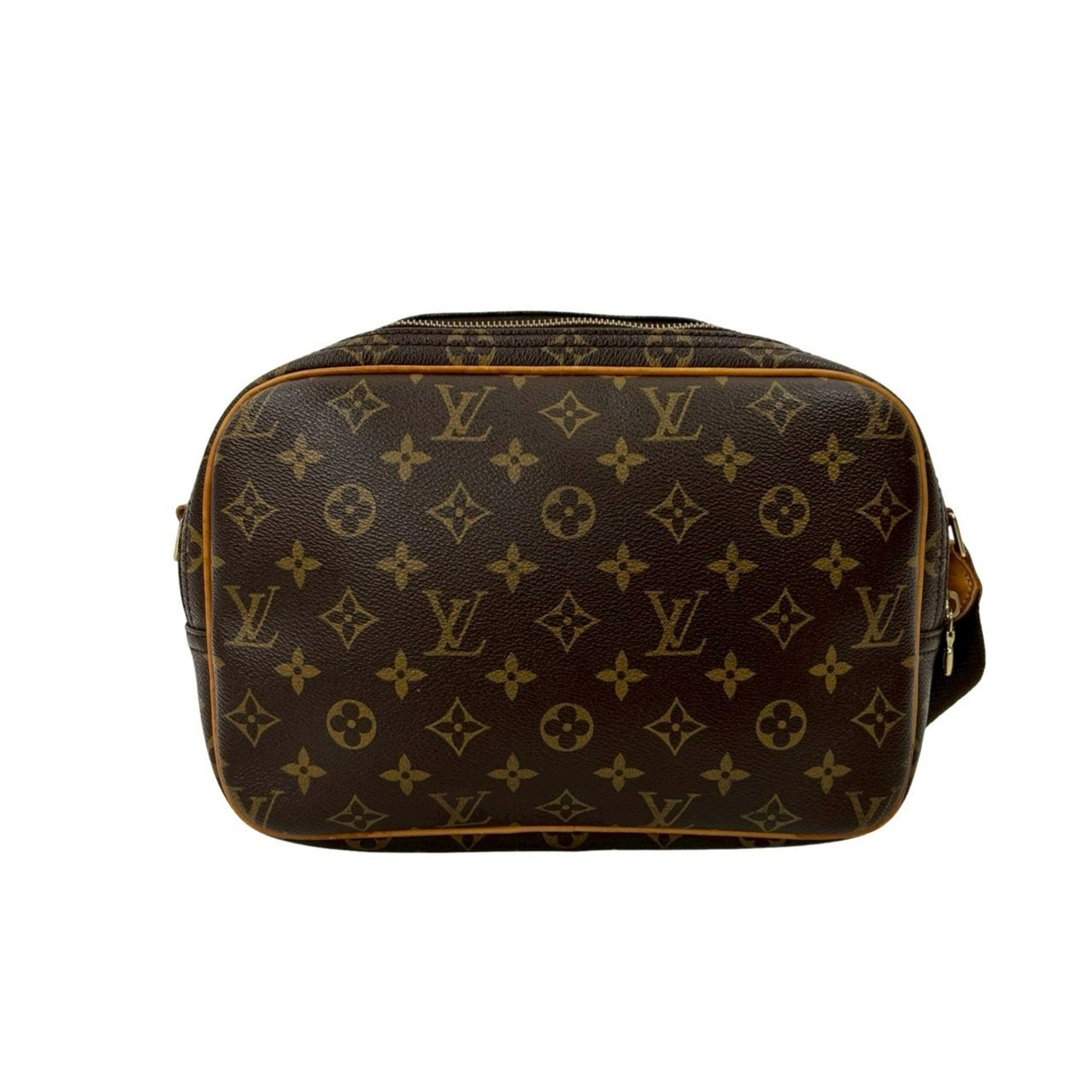 Louis Vuitton Brown Leather Pvc Pochette Shoulder Bag (Pre-Owned)