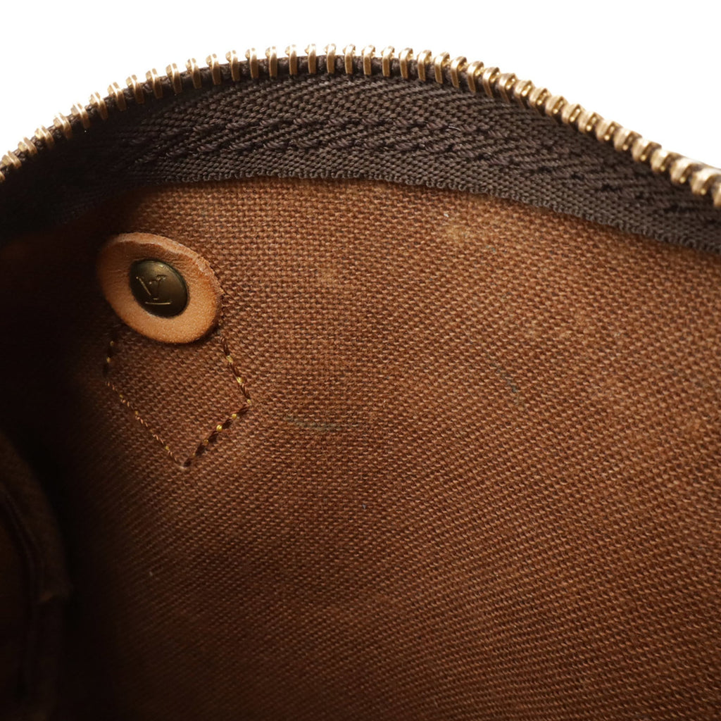 Louis Vuitton Brown Monogram Canvas Handbag Pouch Shoulder Bag (Pre-Owned)