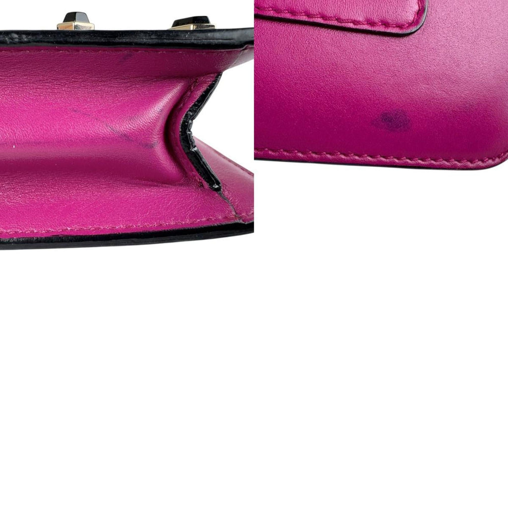 Serpenti Forever Shoulder Bag Embellished Leather Small