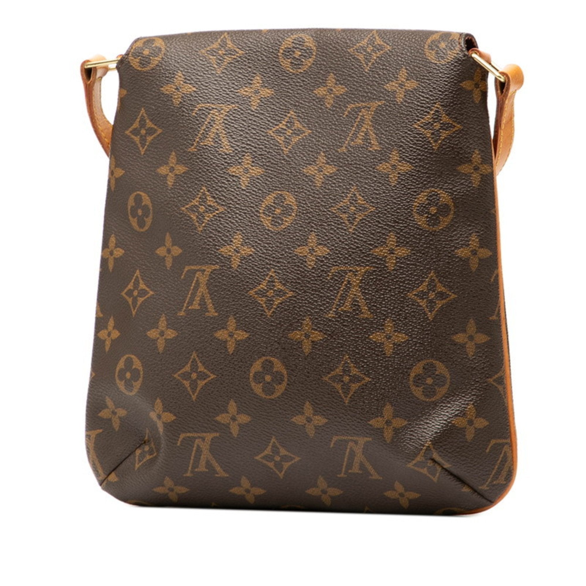 Louis Vuitton Brown Pvc Leather Handbag Shoulder Bag (Pre-Owned)