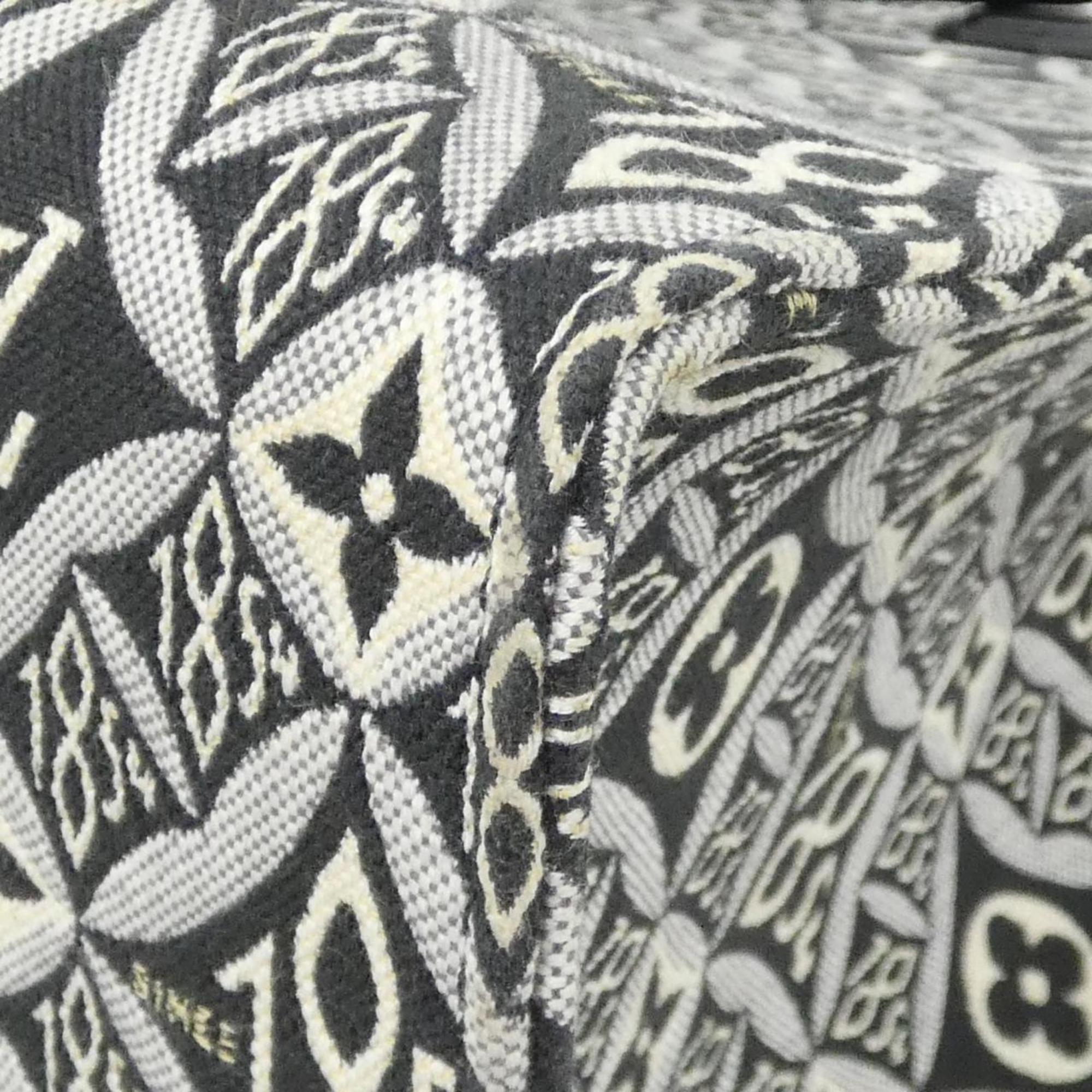 Louis Vuitton Gris Jacquard Handbag (Pre-Owned)