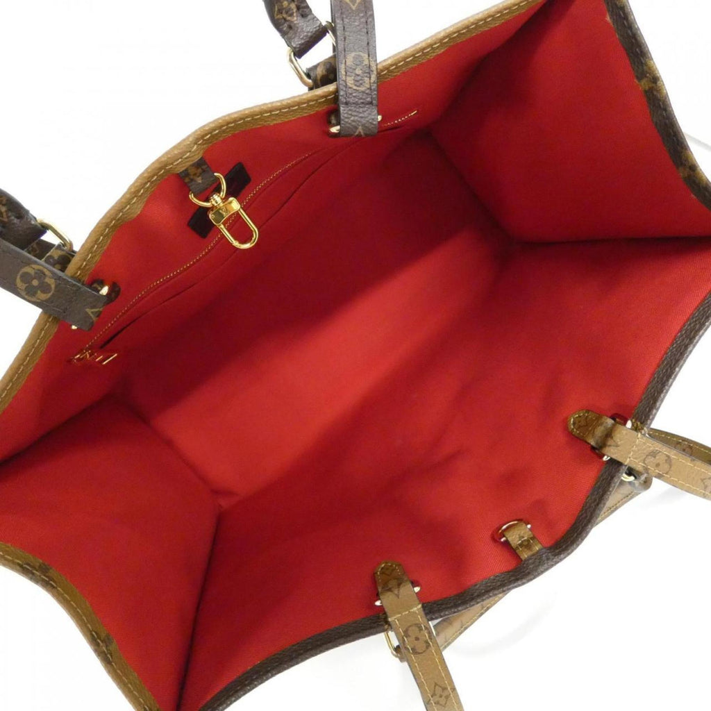 Louis Vuitton Marron Coated Canvas Handbag (Pre-Owned)