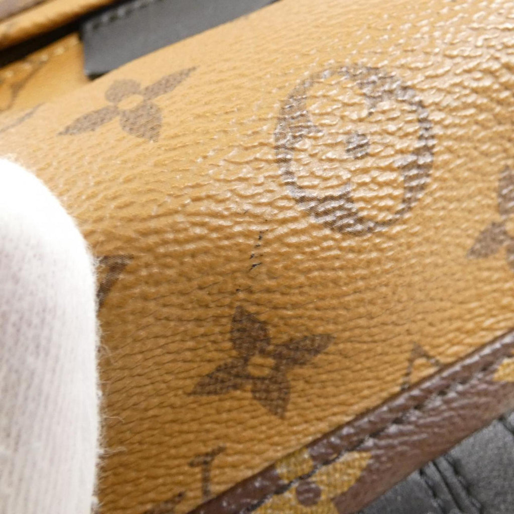 Louis Vuitton Marron Monogram Reverse Monogram Reverse Backpack (Pre-Owned)