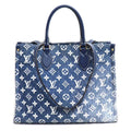 Louis Vuitton Blue Denim Shoulder Bag (Pre-Owned)