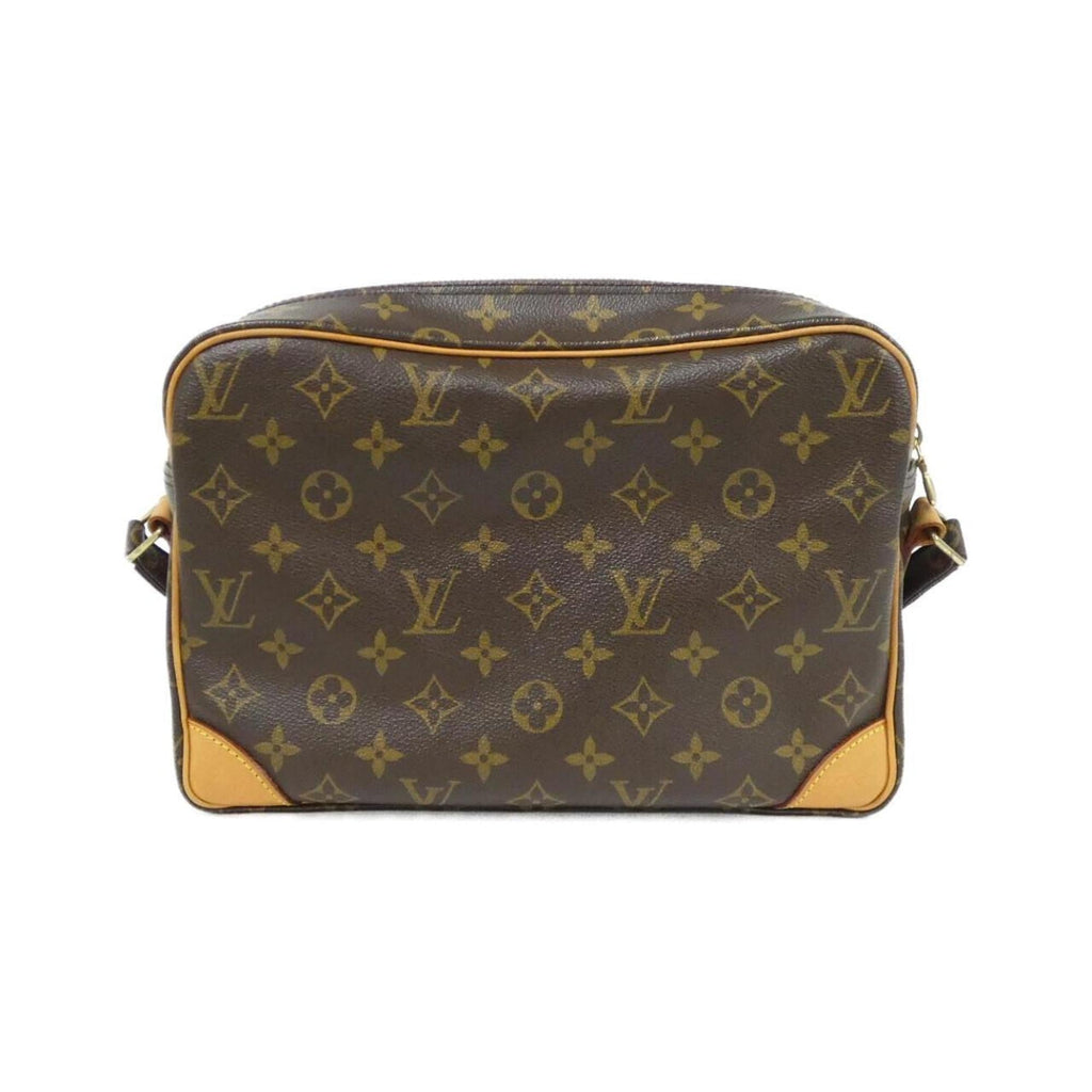 Louis Vuitton Monogram Marron Coated Canvas Shoulder Bag (Pre-Owned)