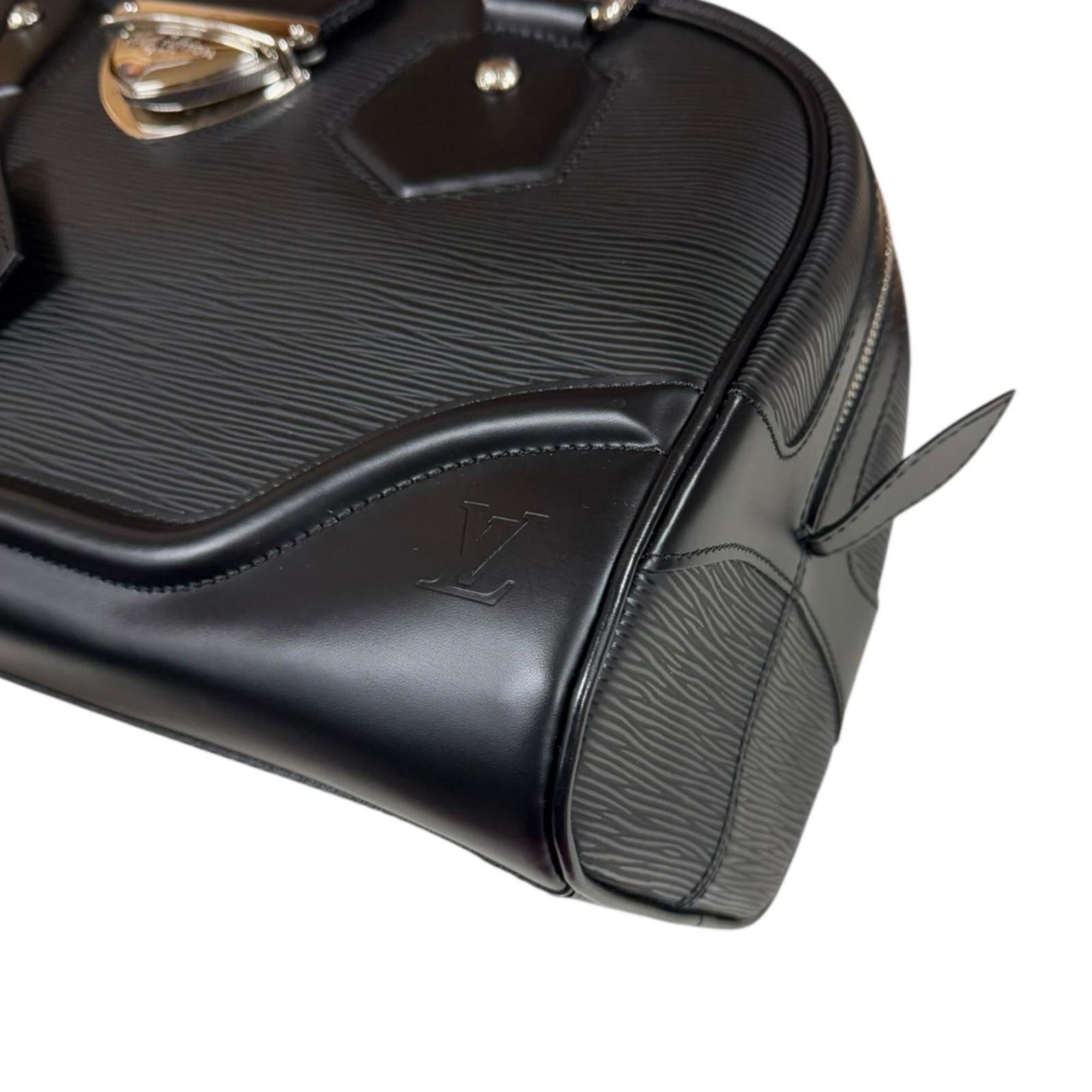Louis Vuitton Black Epi Leather Handbag (Pre-Owned)