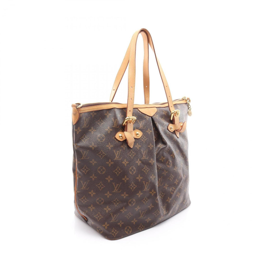 Louis Vuitton Brown Pvc Coated Canvas Leather Shoulder Bag (Pre-Owned)