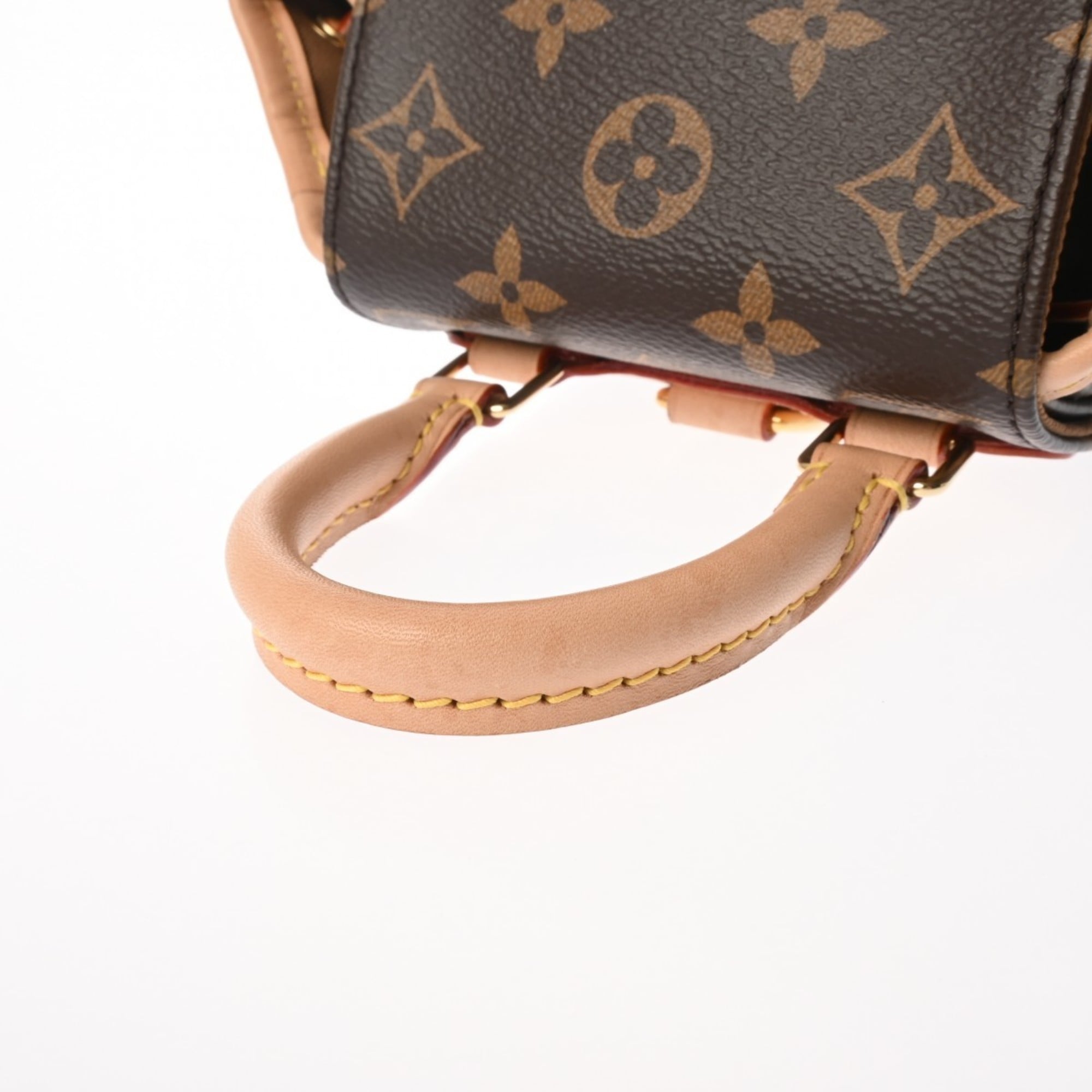 Louis Vuitton Brown Monogram Canvas Backpack (Pre-Owned)
