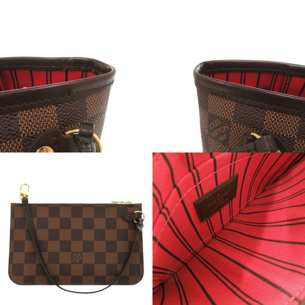 Louis Vuitton Cerise Damier Canvas Pouch Tote Bag (Pre-Owned)