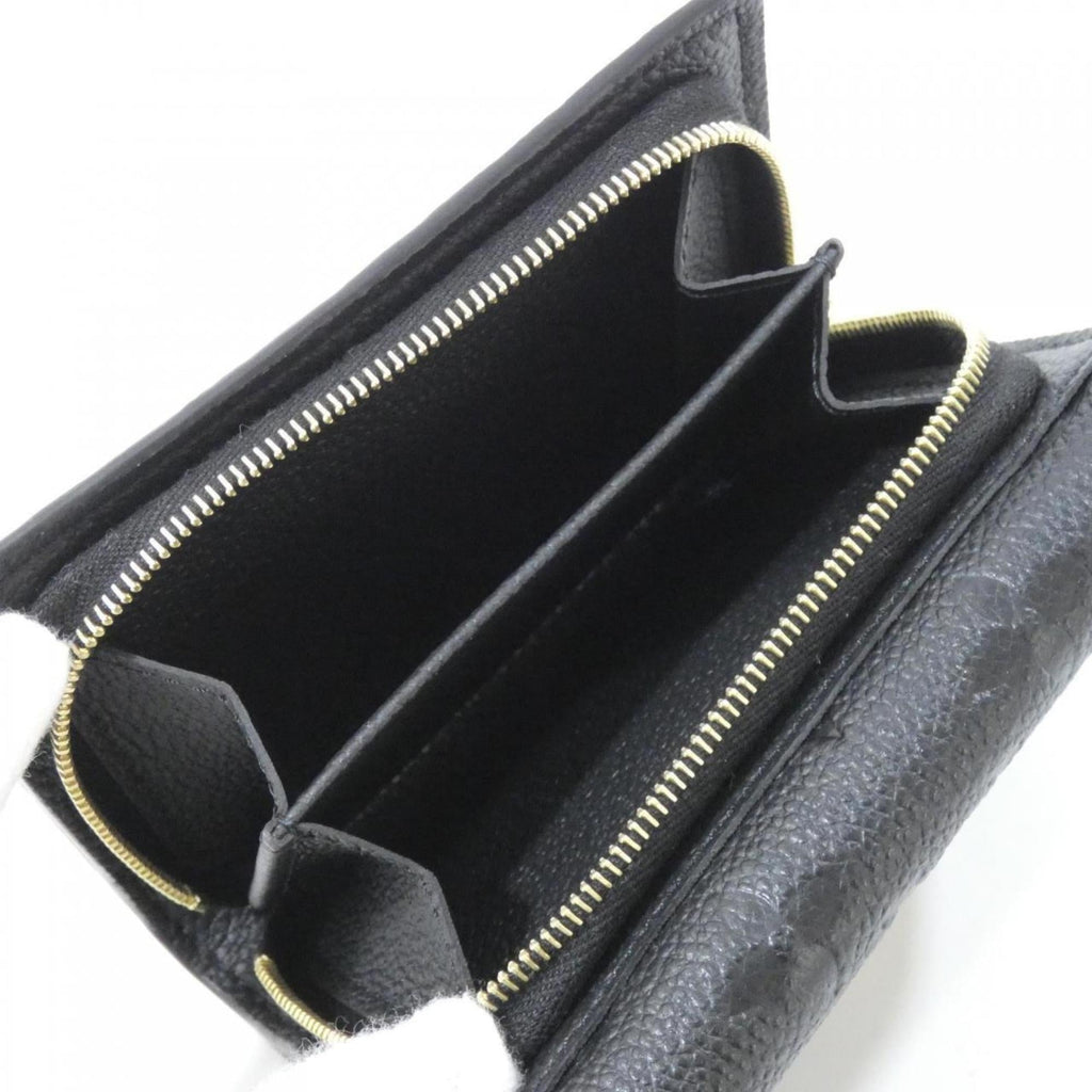 Louis Vuitton Black Monogram Monogram Empreinte Leather Wallet (Bi-Fold) (Pre-Owned)