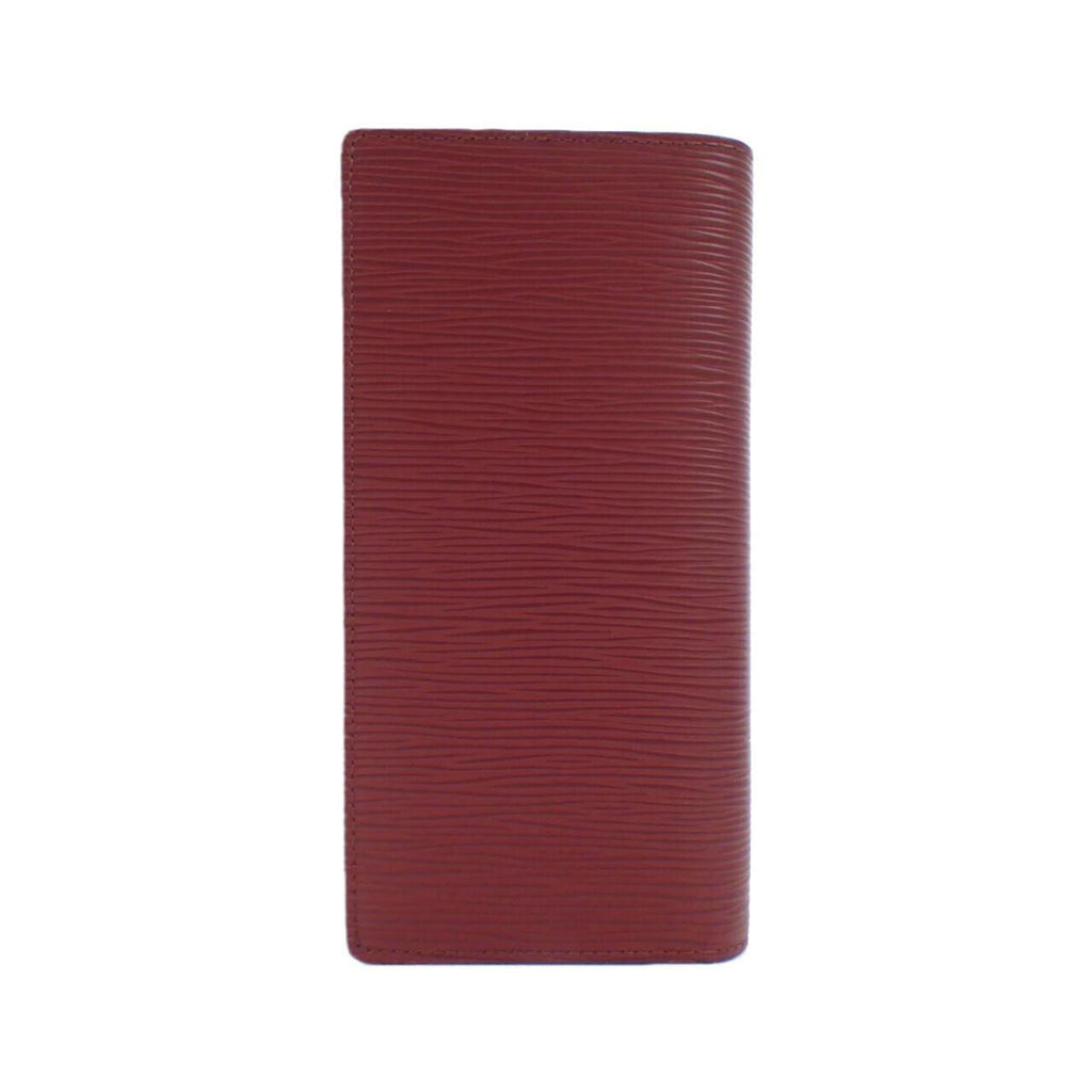 Louis Vuitton Rouge Rouge Pomodoro Leather Long Wallet (Bi-Fold) (Pre-Owned)