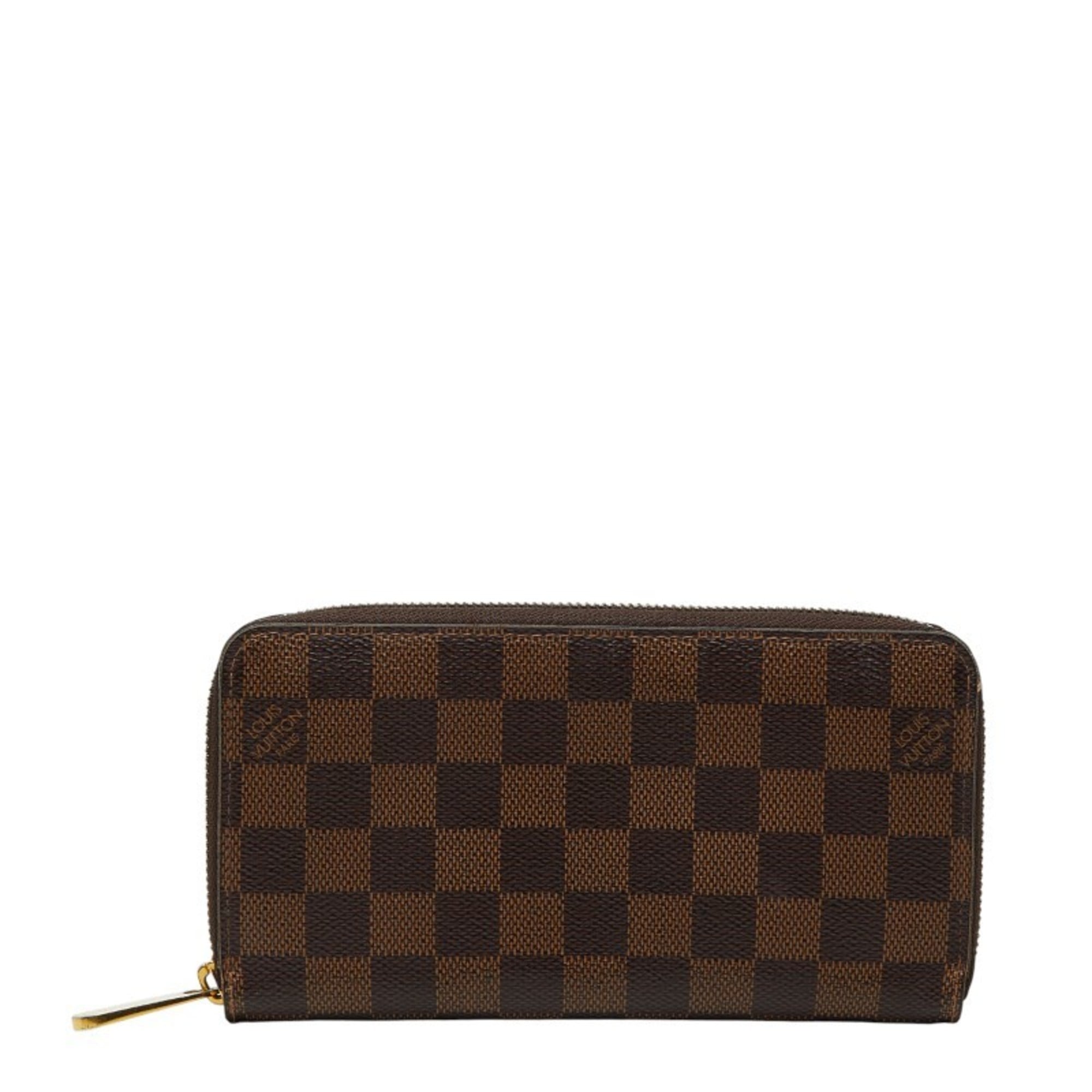 Louis Vuitton Damier Brown Damier Canvas Damier Canvas Long Wallet (Bi-Fold) (Pre-Owned)