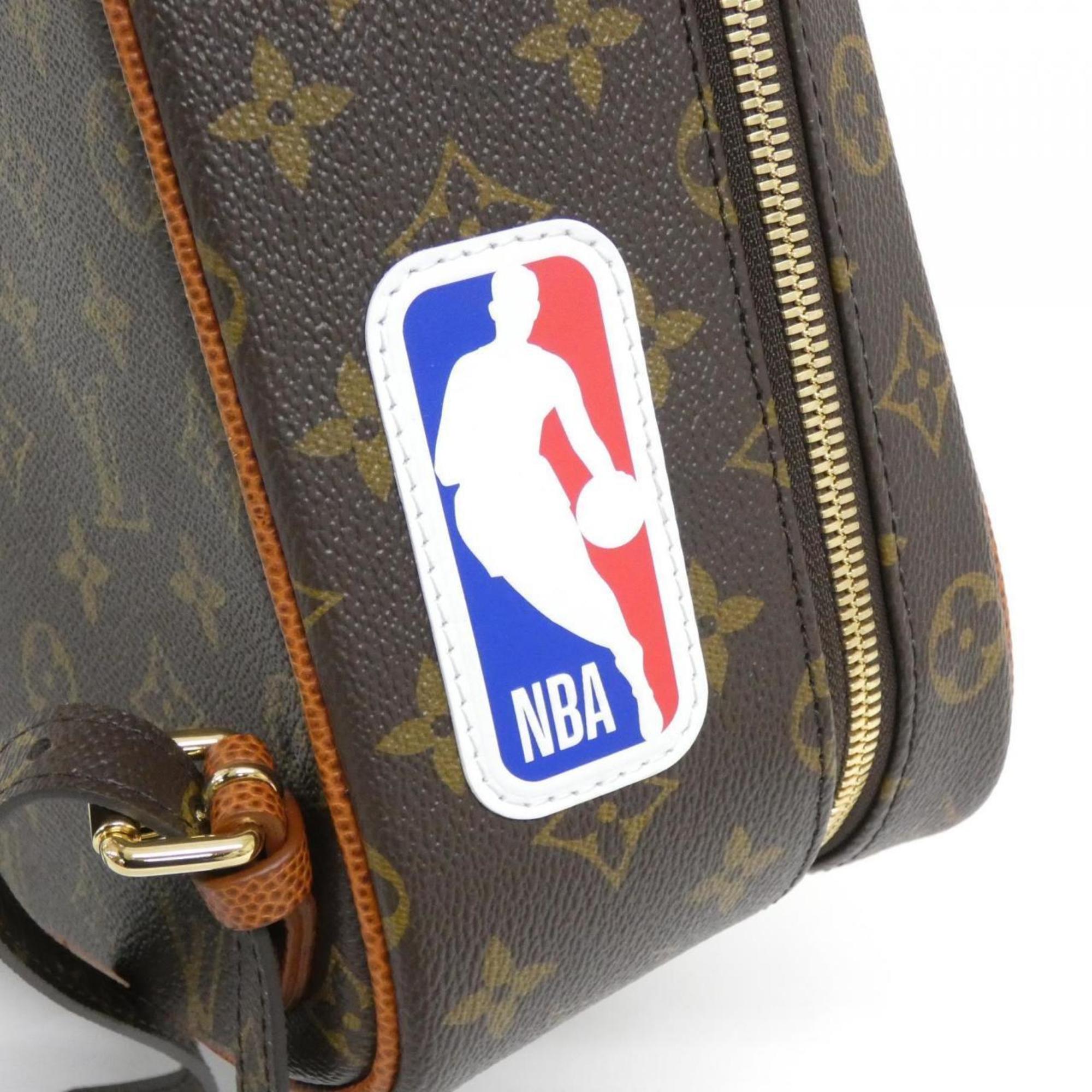 Louis Vuitton Marron Coated Canvas Backpack (Pre-Owned)