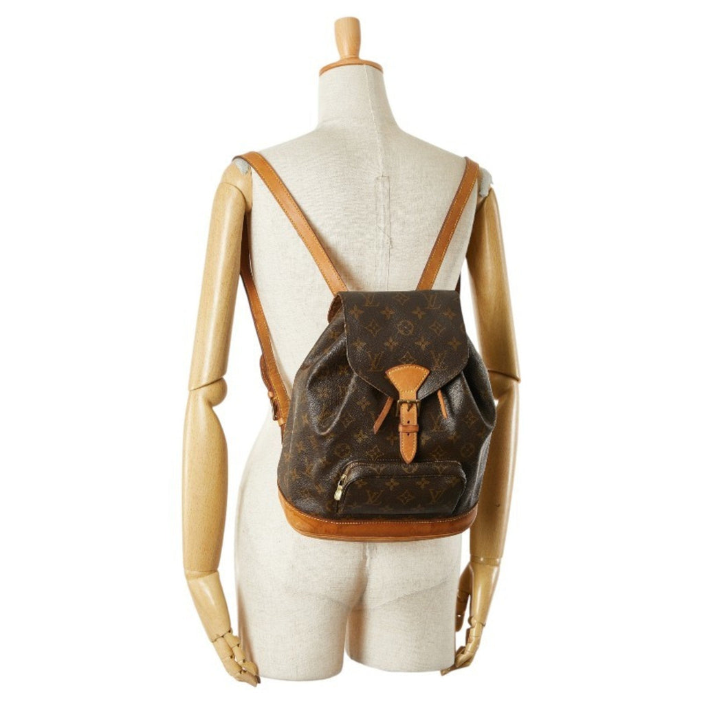 Louis Vuitton Brown Pvc Leather Backpack (Pre-Owned)