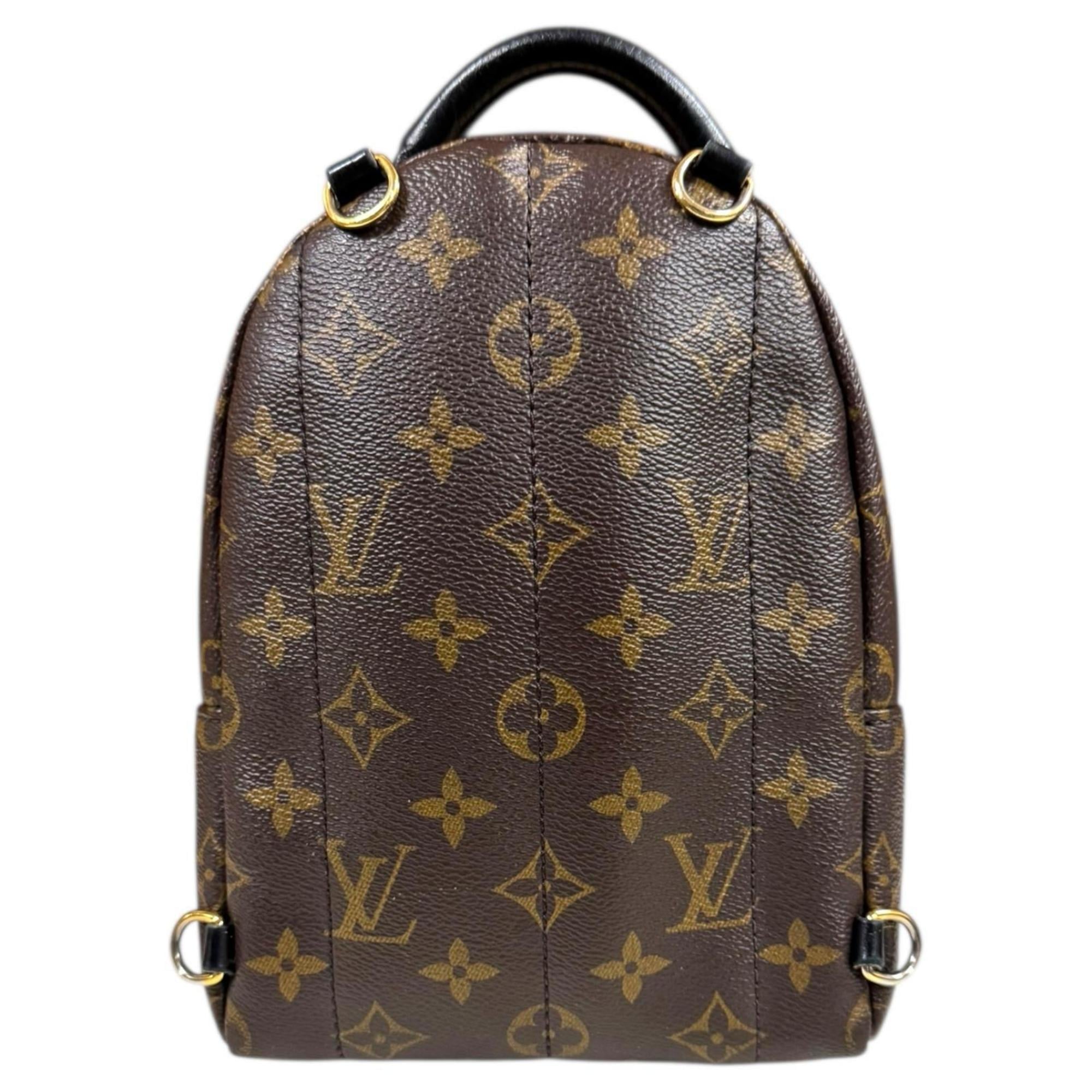 Louis Vuitton Brown Monogram Canvas Backpack (Pre-Owned)