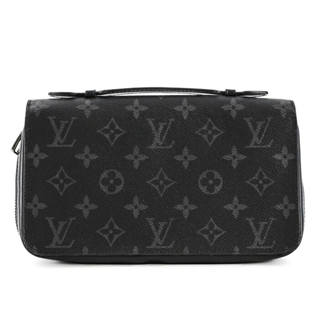 Louis Vuitton Black Monogram Eclipse Long Wallet (Bi-Fold) (Pre-Owned)