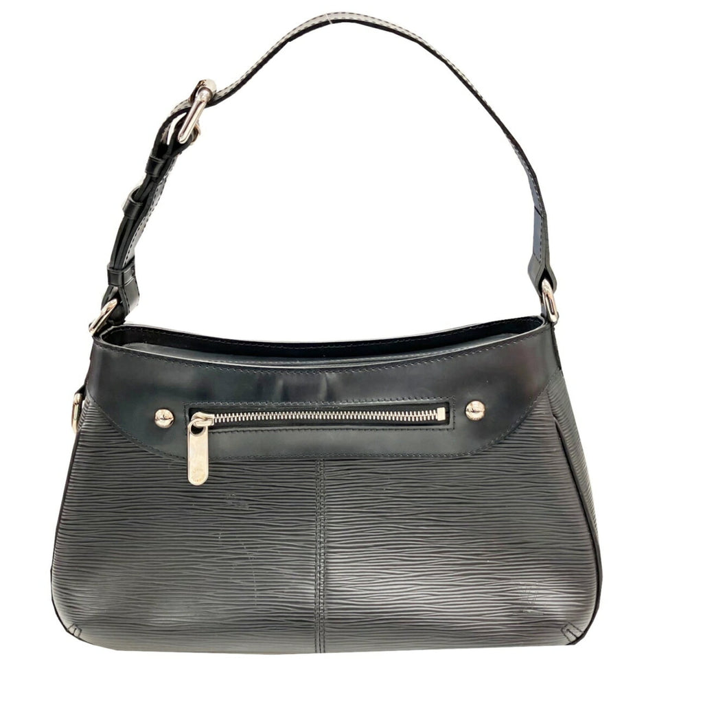 Louis Vuitton Black Noir Epi Leather Shoulder Bag (Pre-Owned)